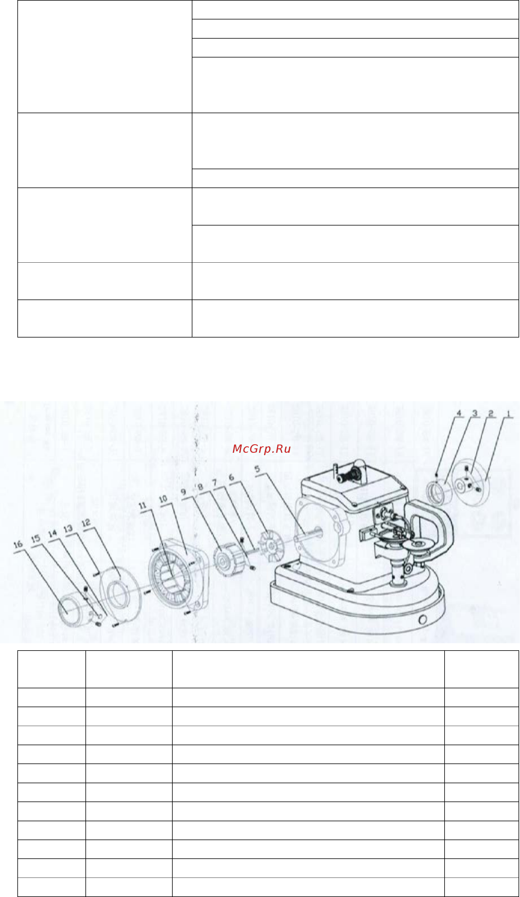 Aurora JJ2610-5-SM [9/13] Каталог комплектующих серво мотора