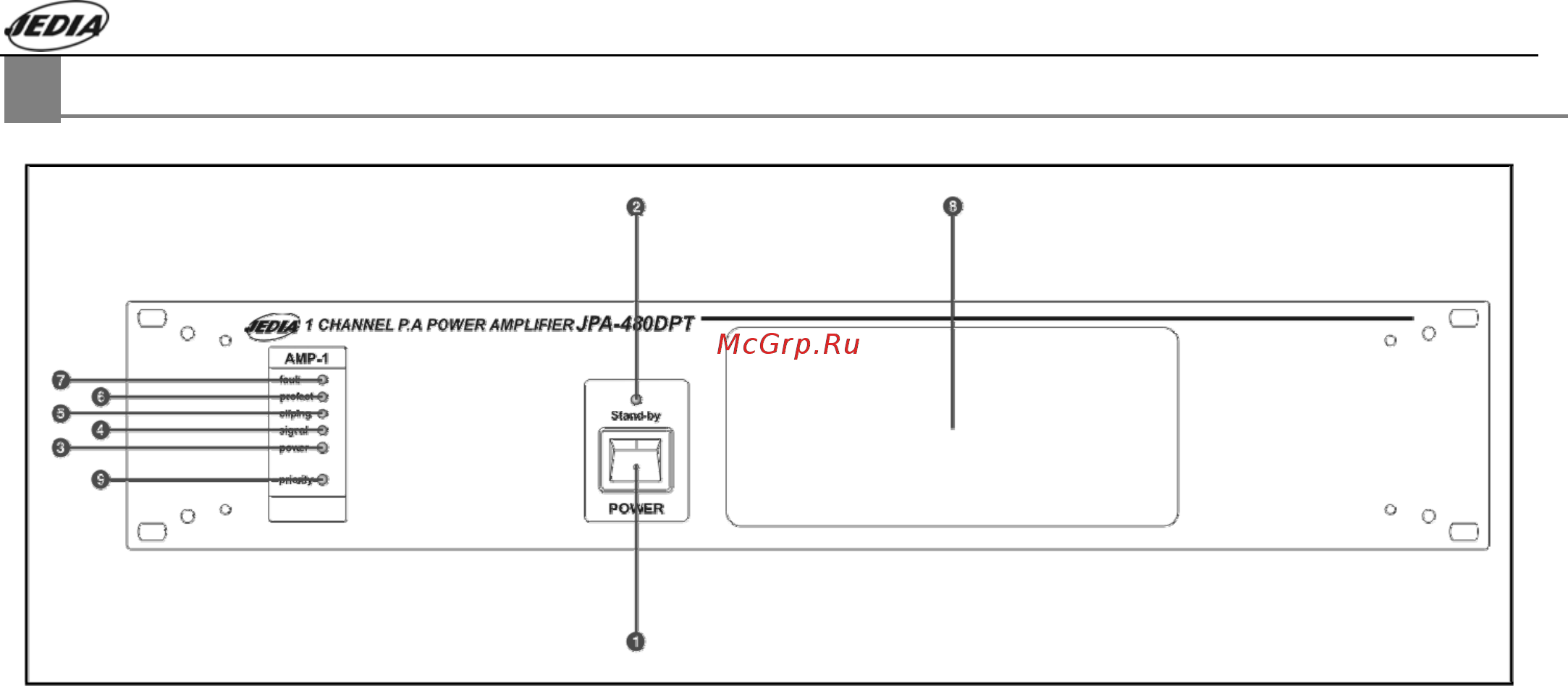 Jedia JPA-240DPT [4/15] Jpa 120dpt 240dpt 360dpt 480dpt усилитель мощности