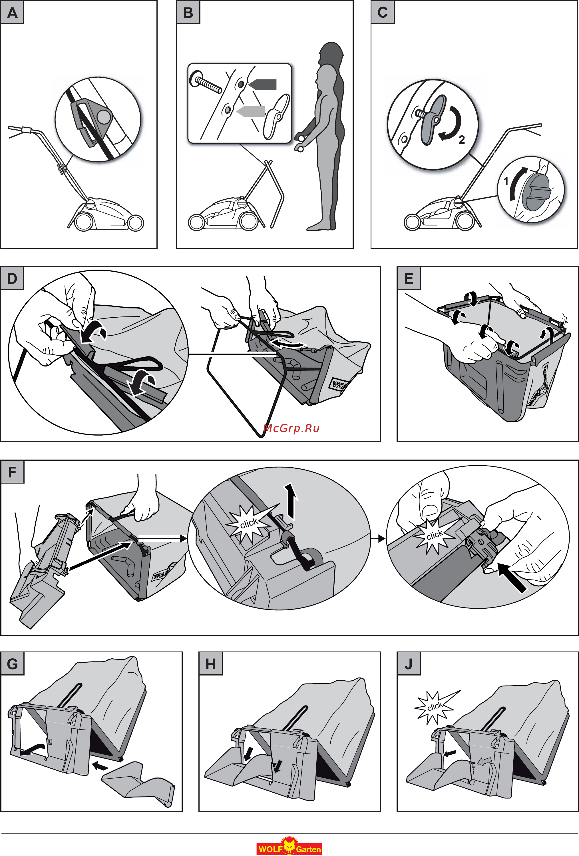 Wolf-garten Compact plus 34 E Руководство по эксплуатации онлайн [2/110] 409779