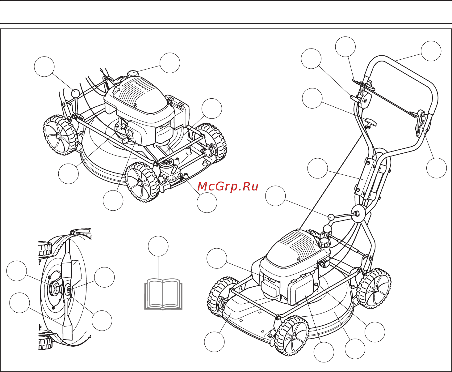 Husqvarna WB 53 S e [20/100] Prezentacija