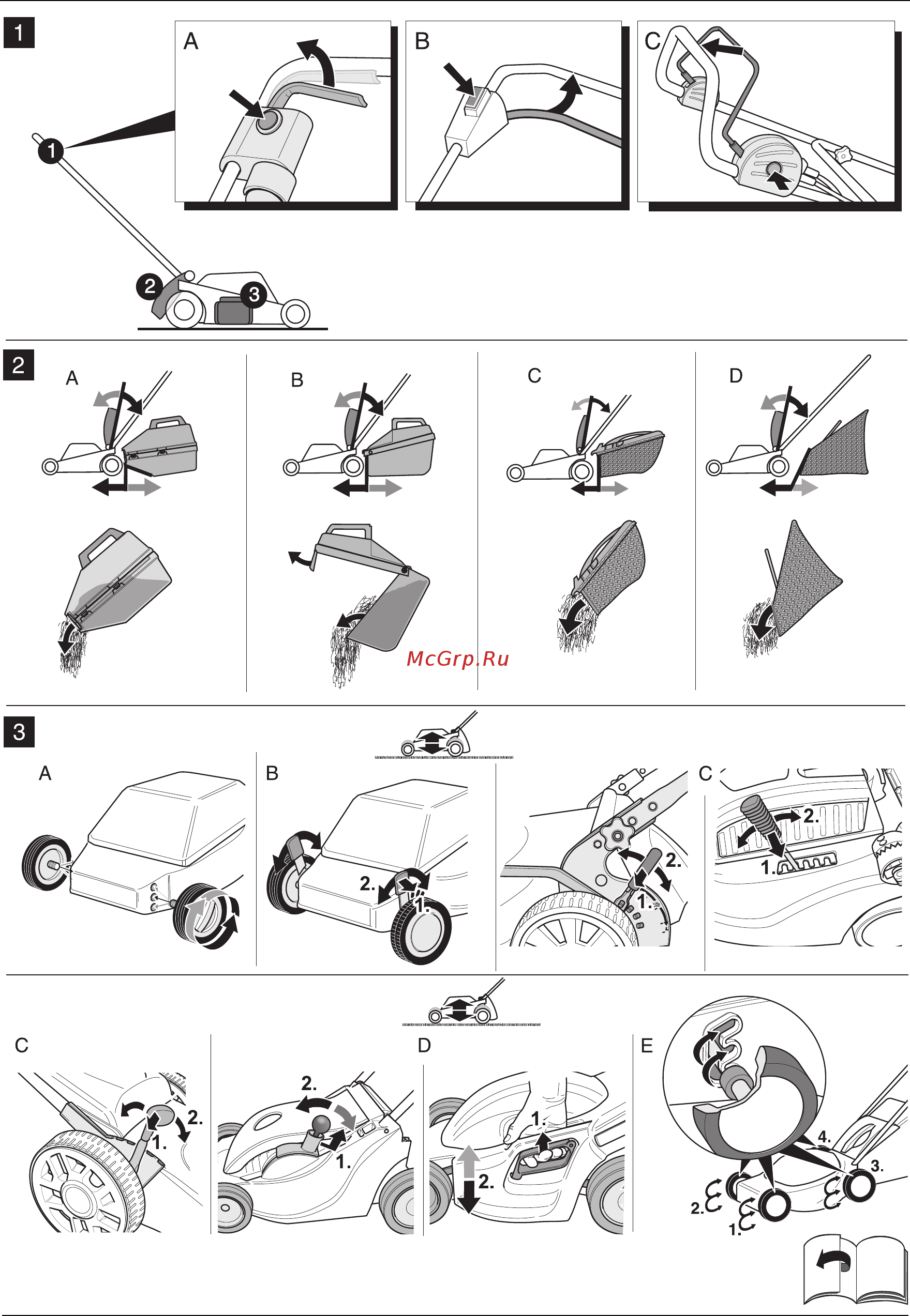 Cub Cadet CC 48 ESP-HW Руководство по эксплуатации онлайн [3/15] 409858