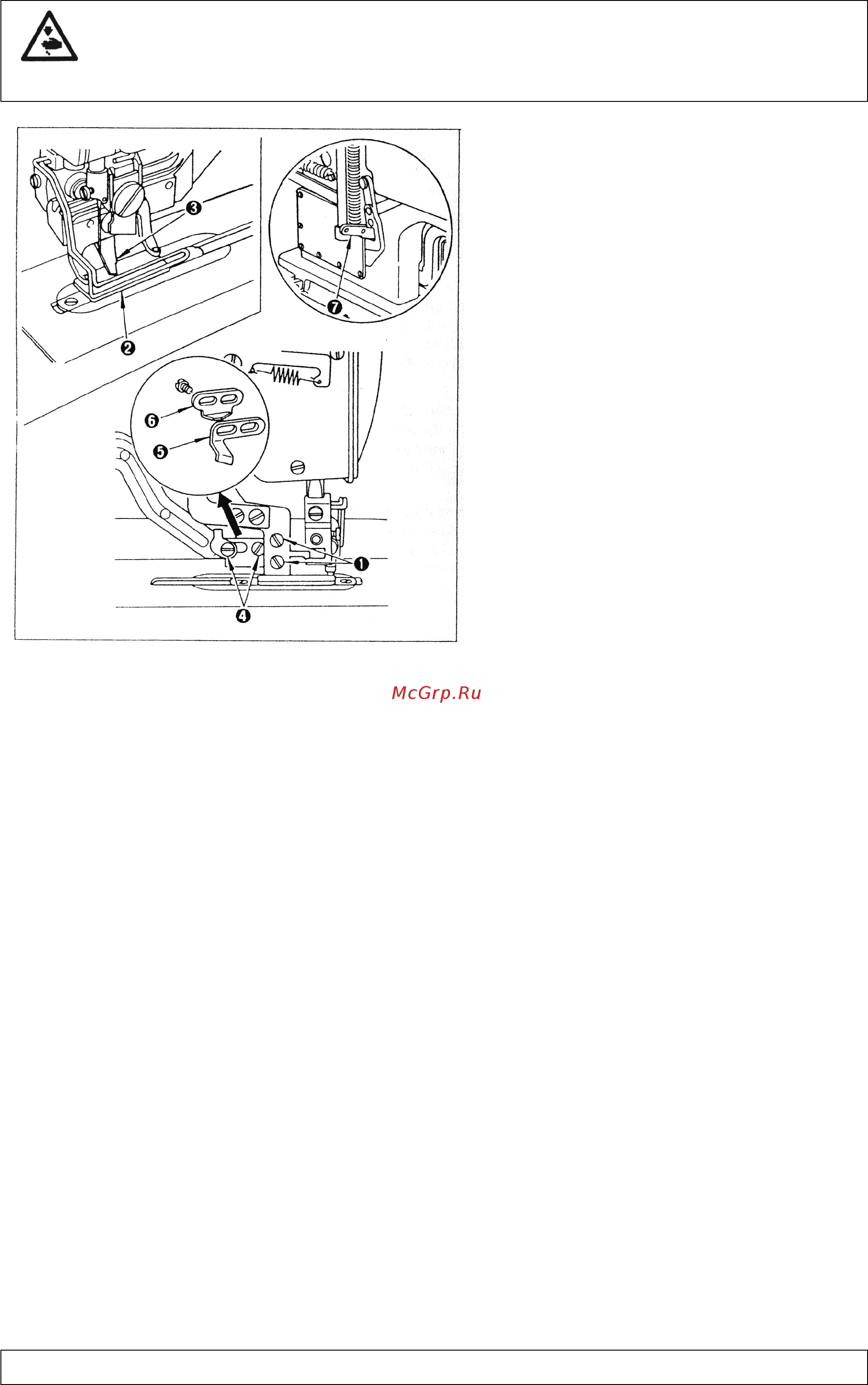 Golden Wheel CSH-7830 [23/28] Регулировка механизма обрезки челночной