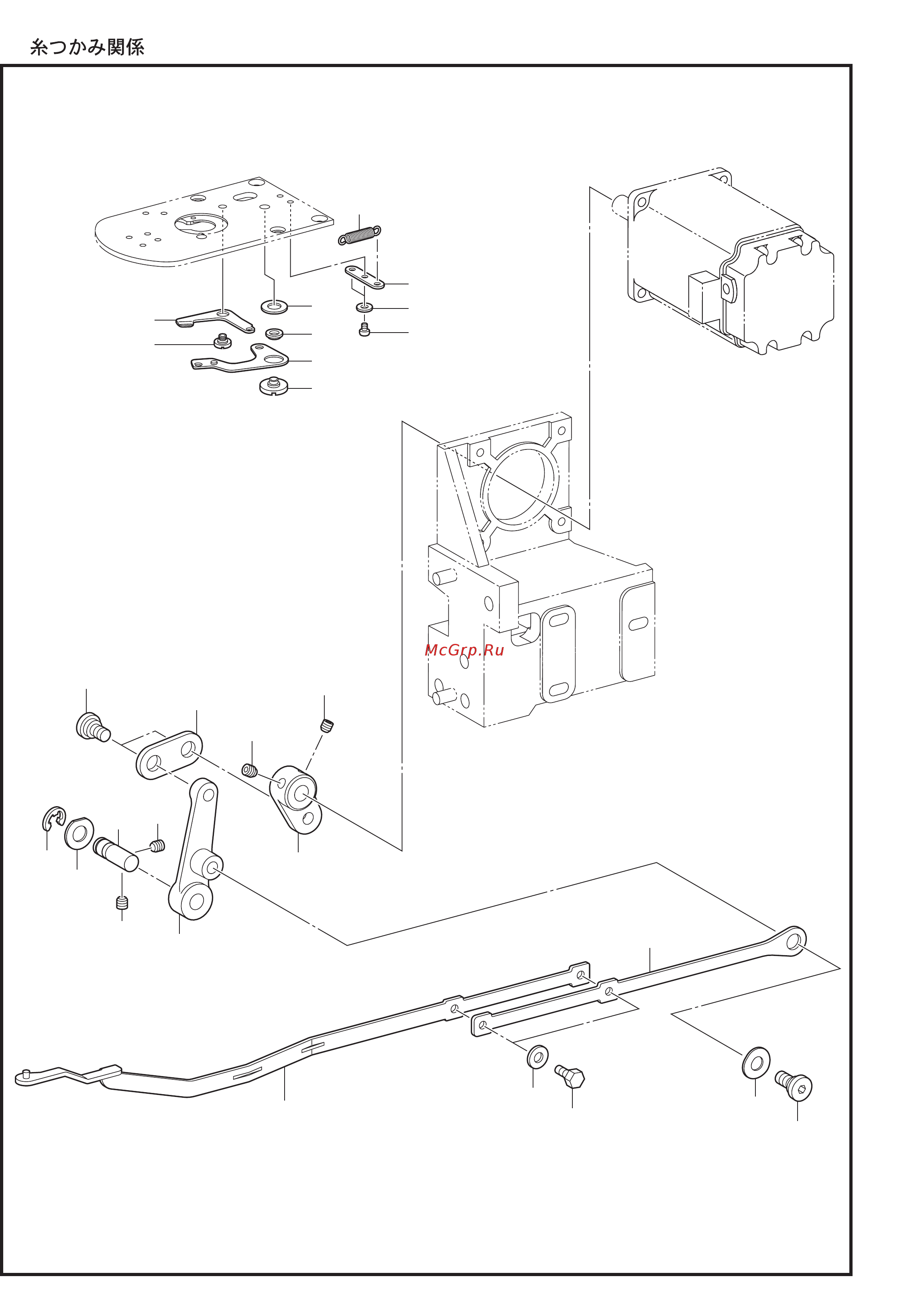 Brother KE-430FX [36/68] N thread nipper mechanism