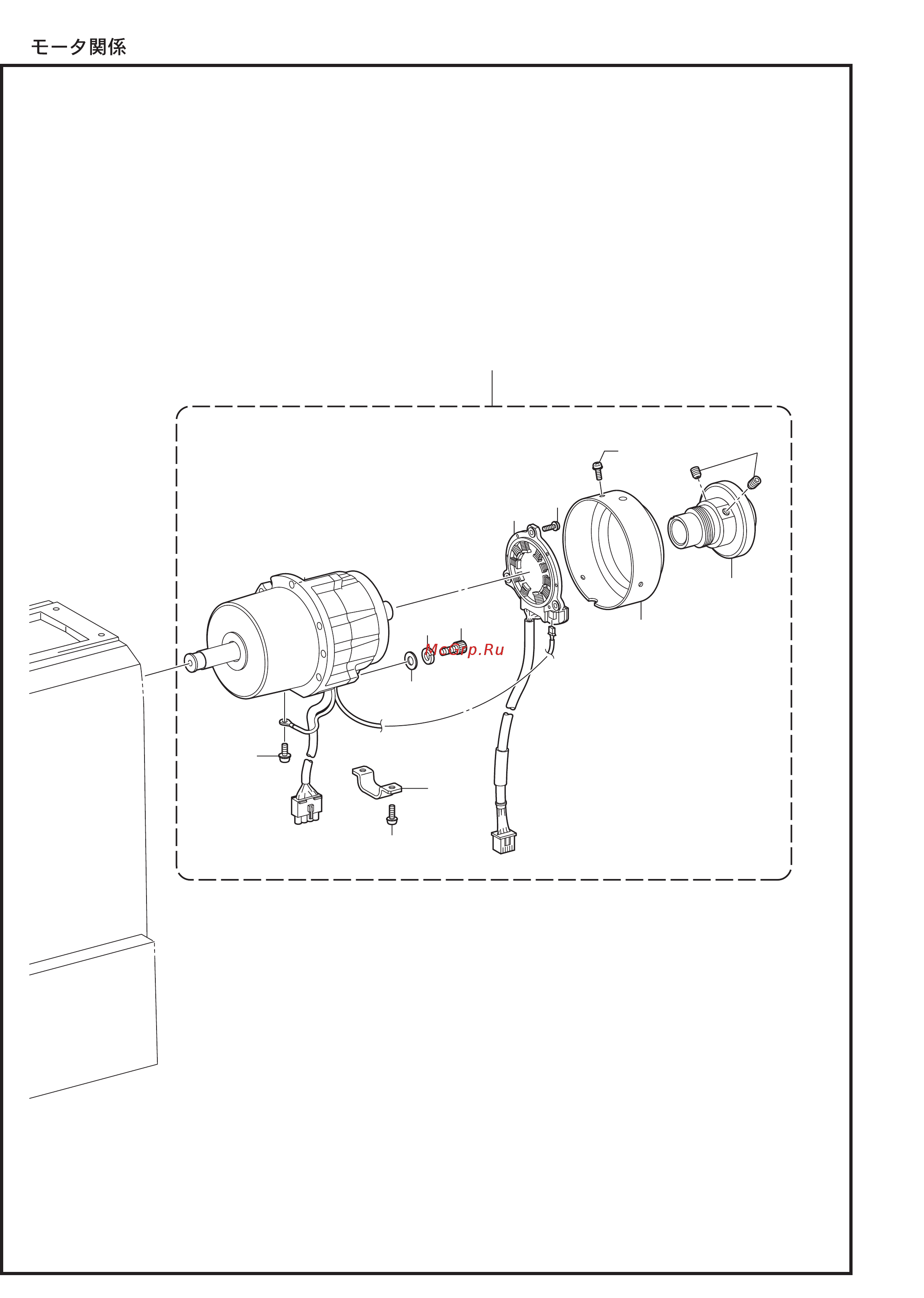 Brother KE-430FX [46/68] S motor mechanism