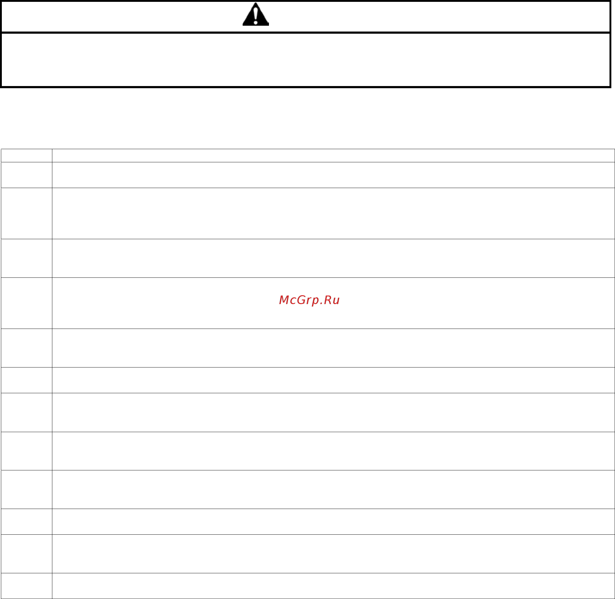 Brother KE-430HS NEXIO [119/128] Таблица кодов ошибок