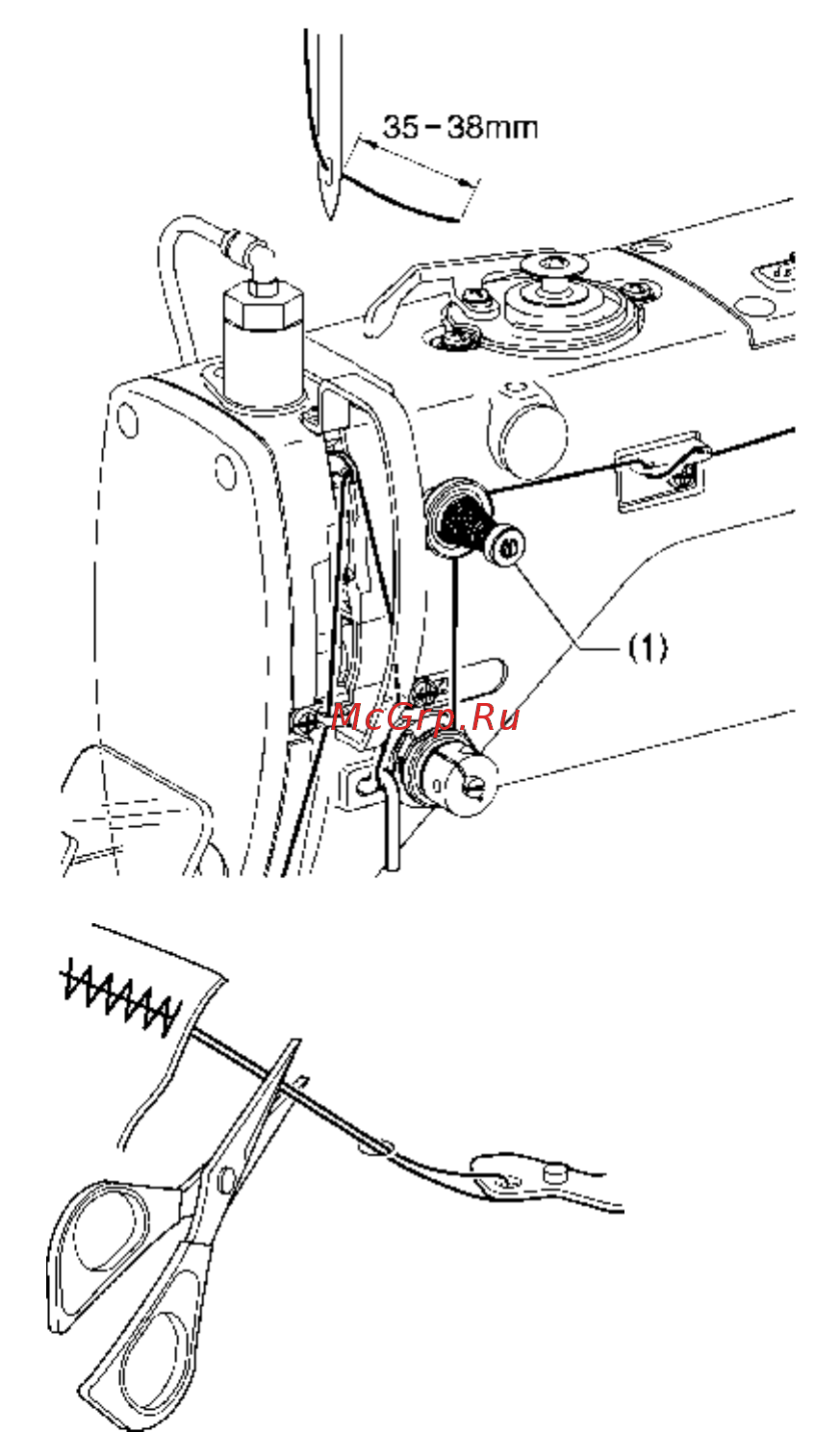 Brother KE-430HS NEXIO [56/128] 7 устройство зажима нити ke 430hx 03 0k 01