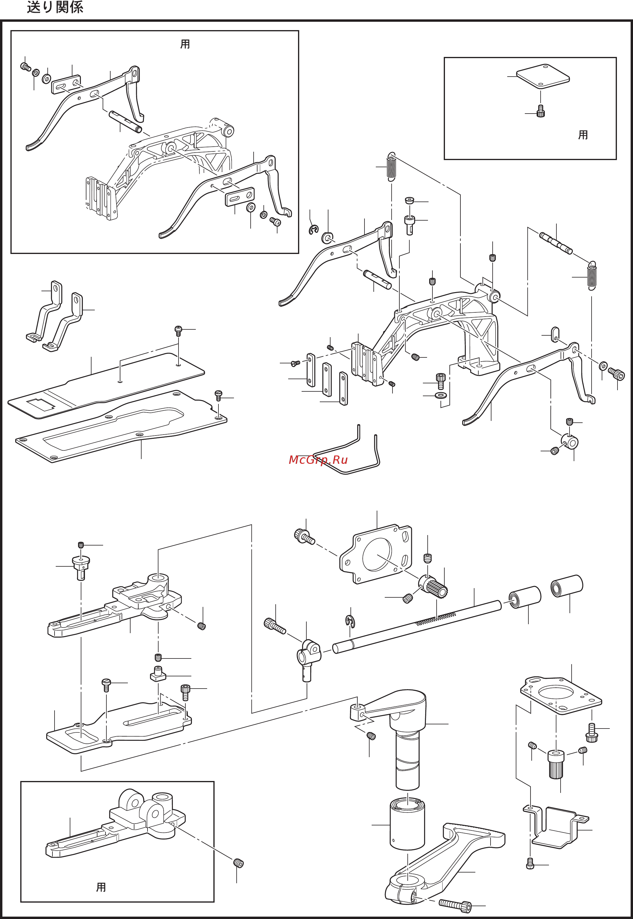 Brother KE-430HX NEXIO [14/65] C1 feed mechanism
