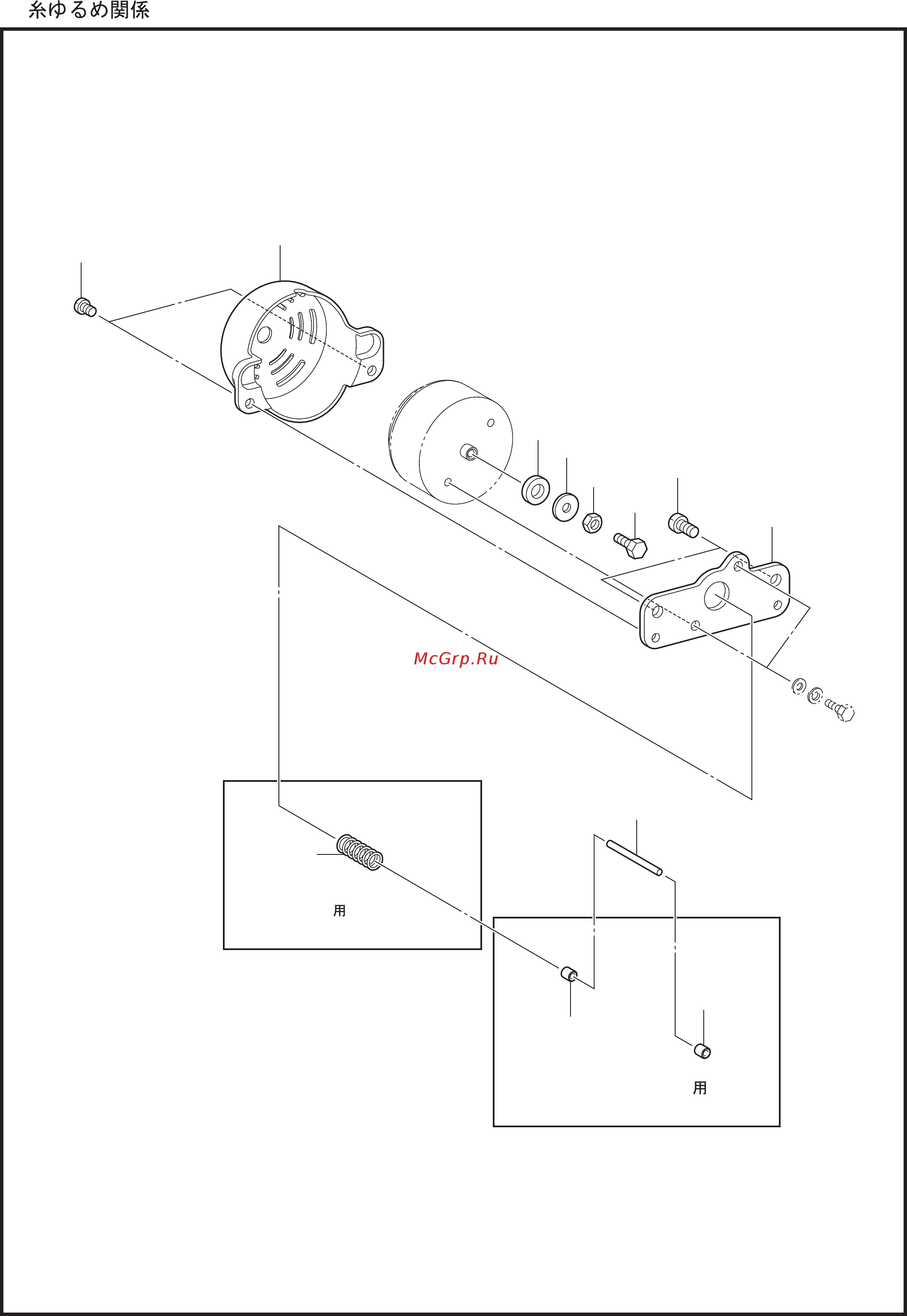Brother BE-438HS NEXIO [34/65] M tension release mechanism