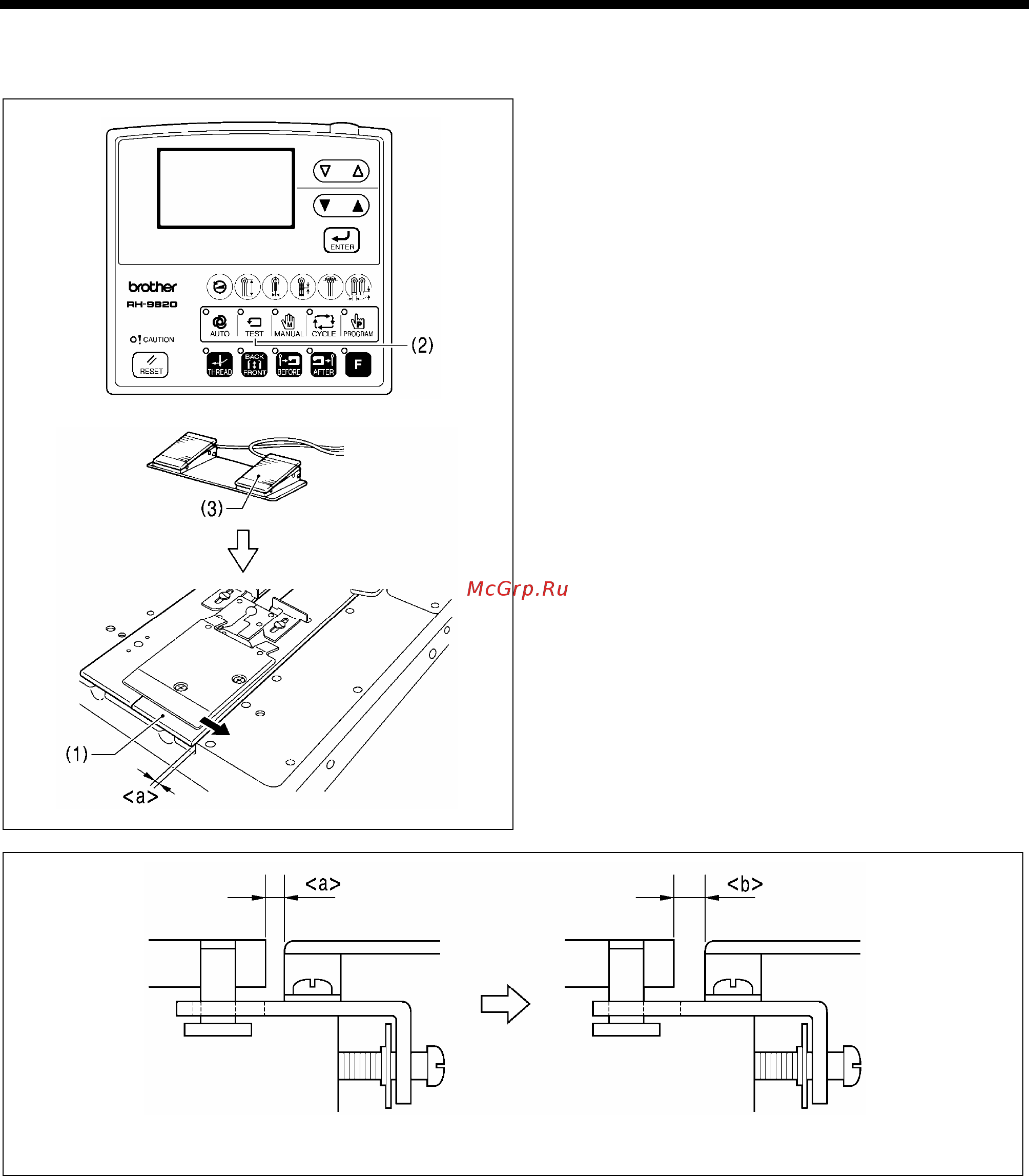 Brother RH-9820-01/02 [117/139] 21 регулировка ширины прорези