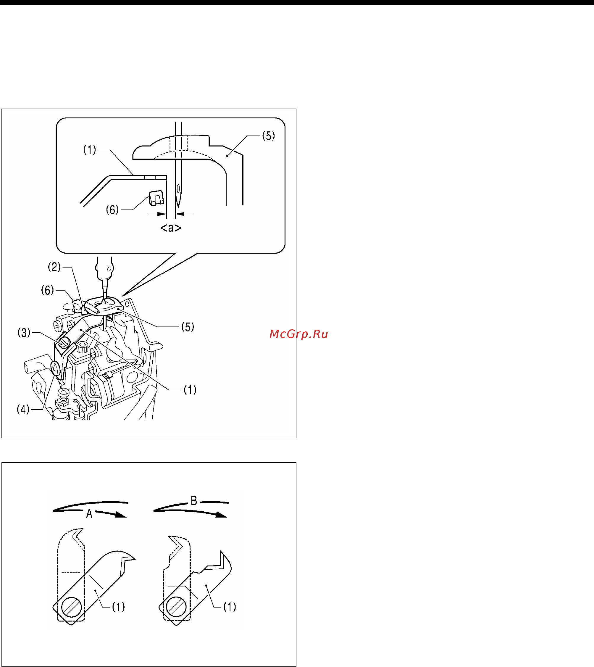 Brother RH-9820-01/02 [120/139] 24 2 регулировка верхнего подвижного ножа