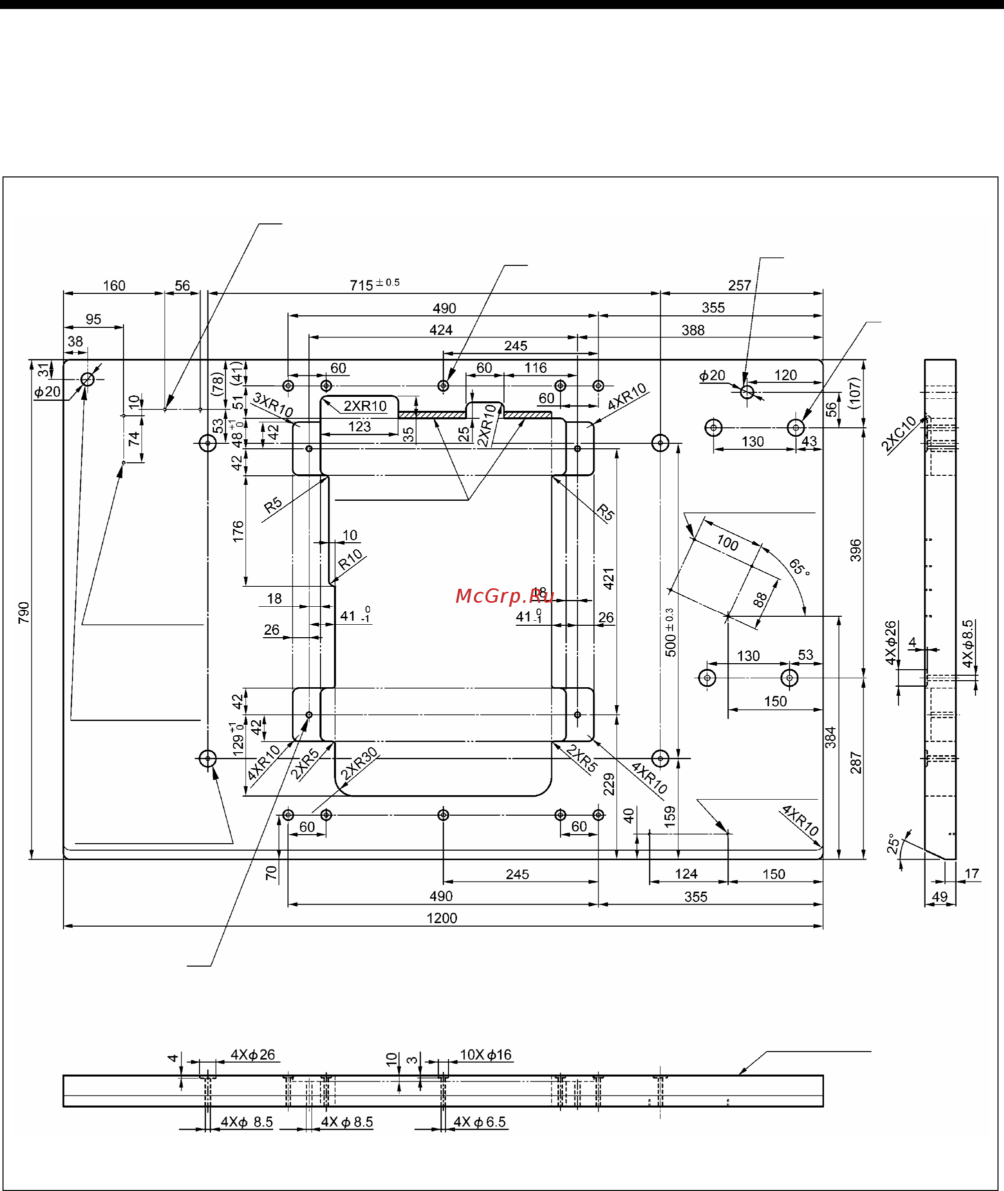 Brother RH-9820-01/02 [17/139] 1 2 разметка стола когда платформа машины в него встроена