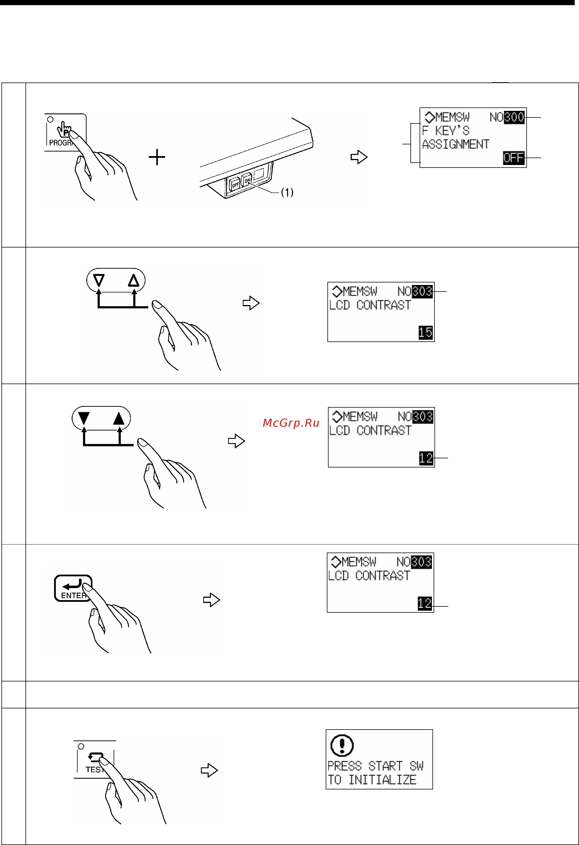Brother RH-9820-01/02 [78/139] 2 установка запоминания