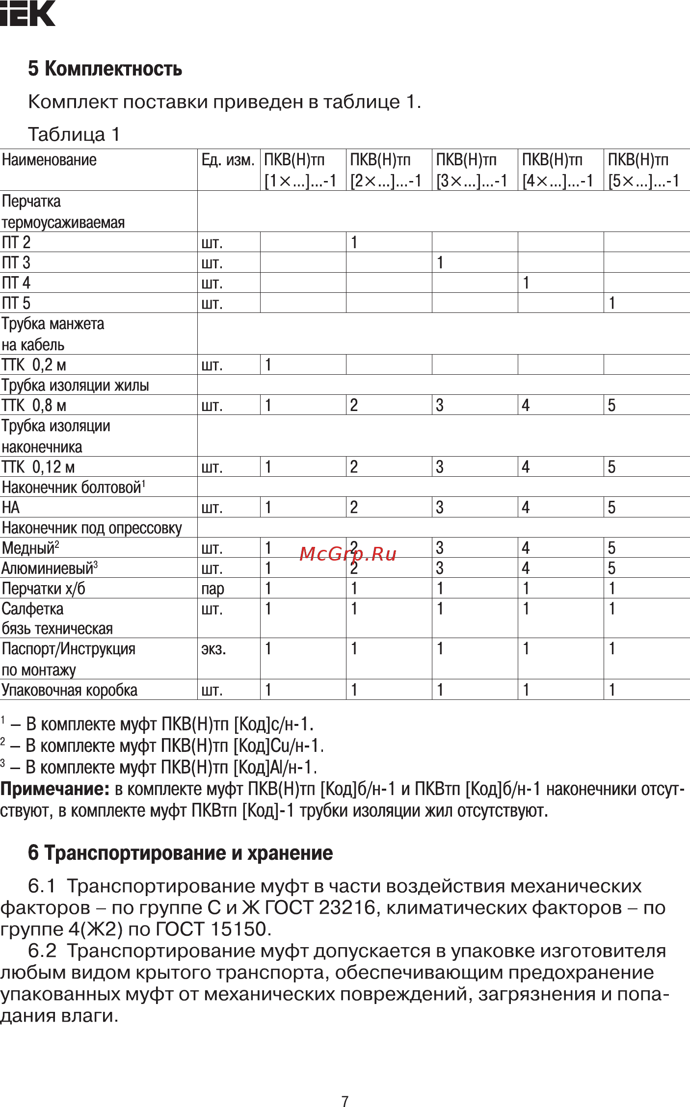 Iek UZM-XLK1-VN4-150240S [7/9] Страница 7