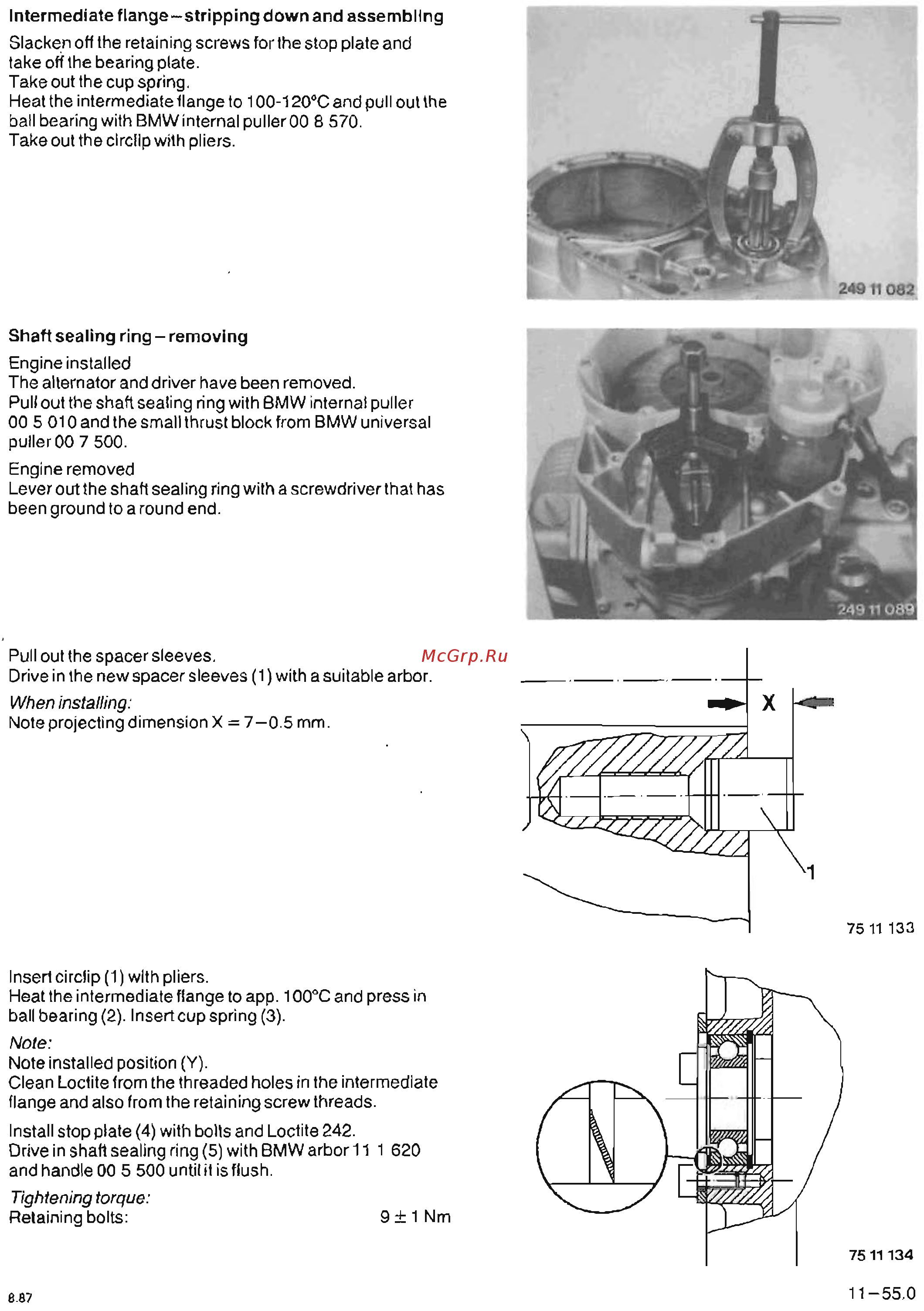 BMW K75 [103/461] When installing
