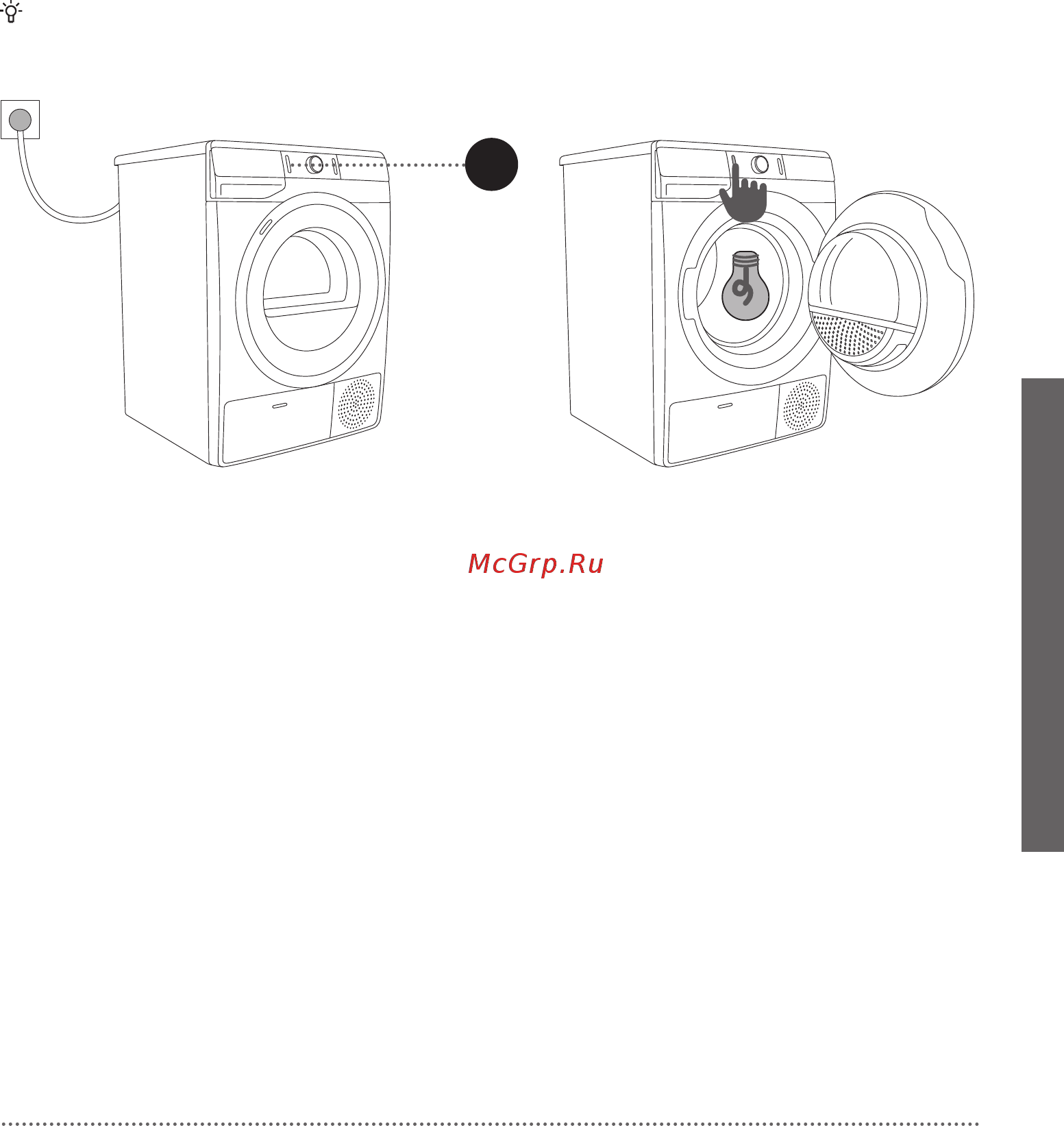 Gorenje DS92ILS [29/60] Включение сушильной машины
