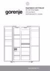 Gorenje NRS9181MX Инструкция по эксплуатации