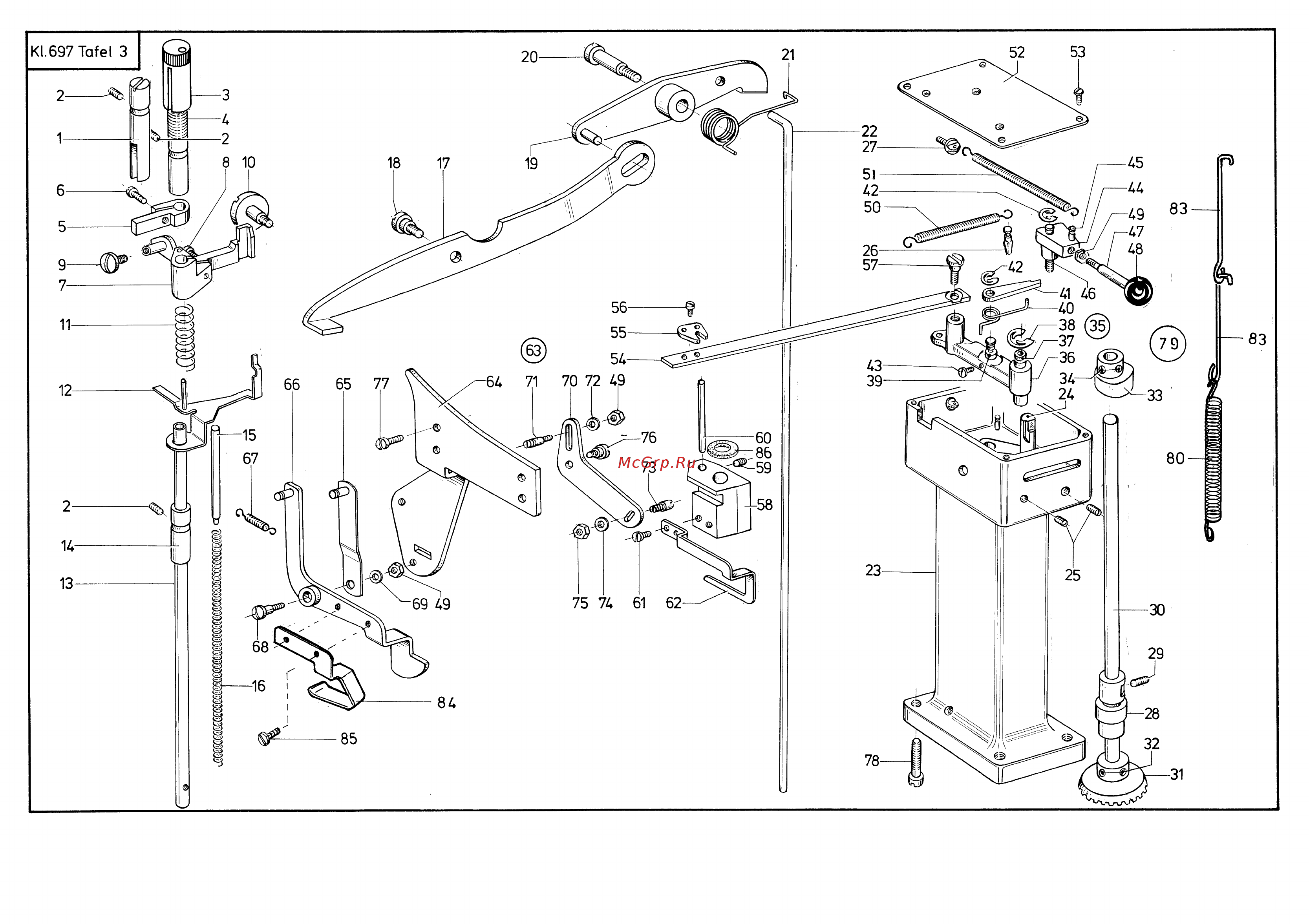 Durkopp Adler 697-24155 Каталог запчастей онлайн [9/48] 410986