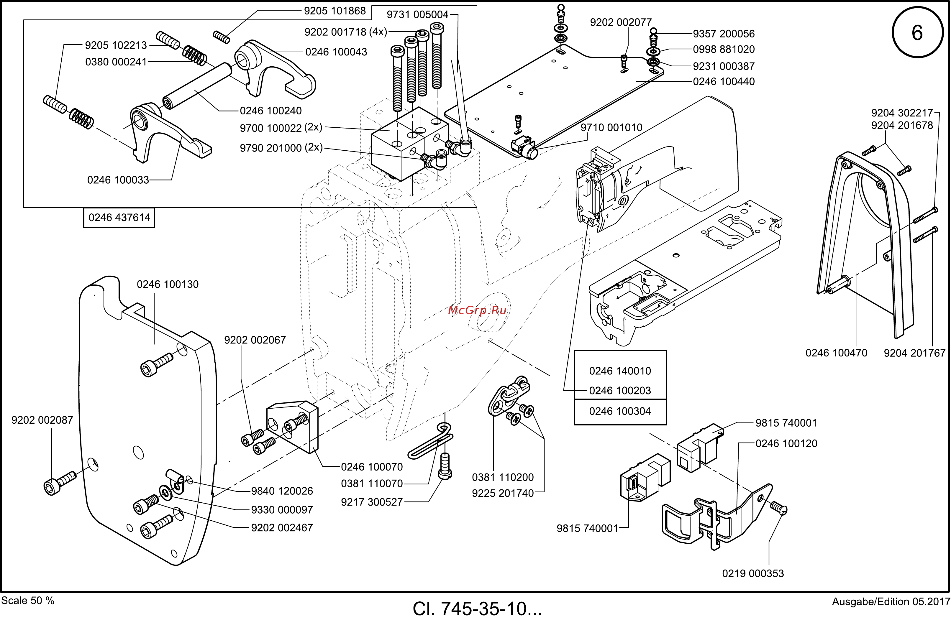 Durkopp Adler 745-35-10 S [11/204] Tafel 006