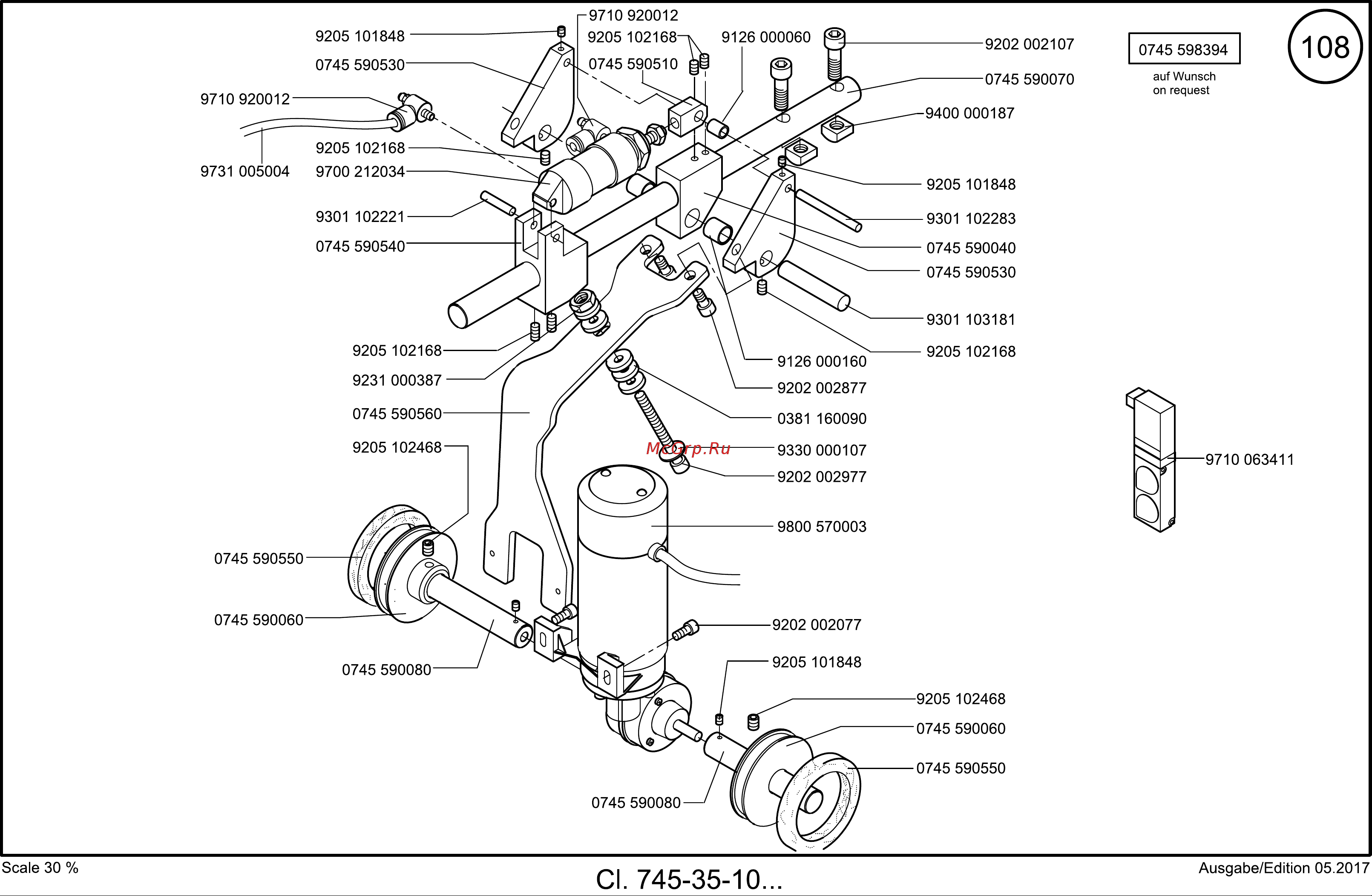 Durkopp Adler 745-35-10 S [114/204] Tafel 108