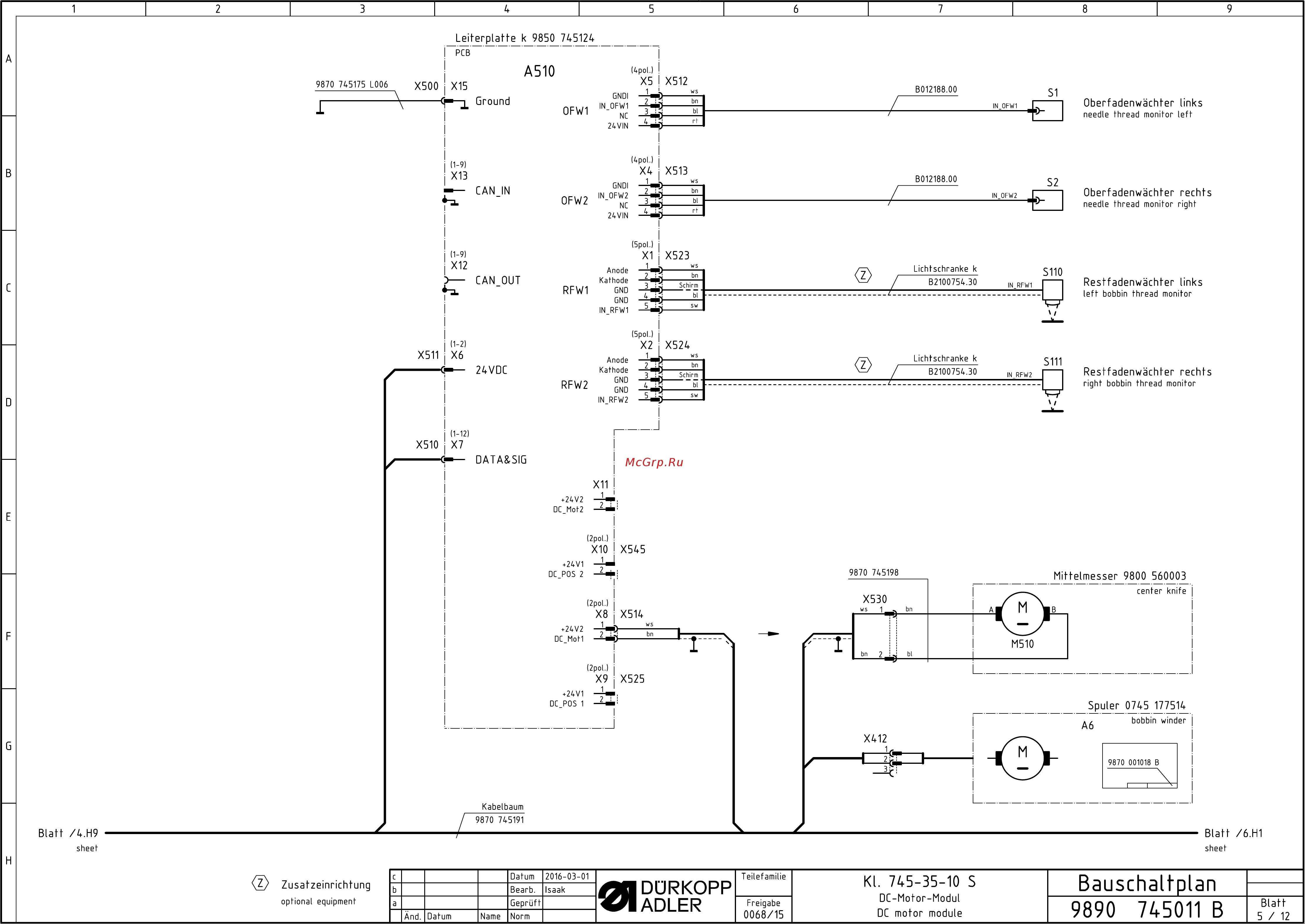 Durkopp Adler 745-35-10 S [181/204] 745011 b