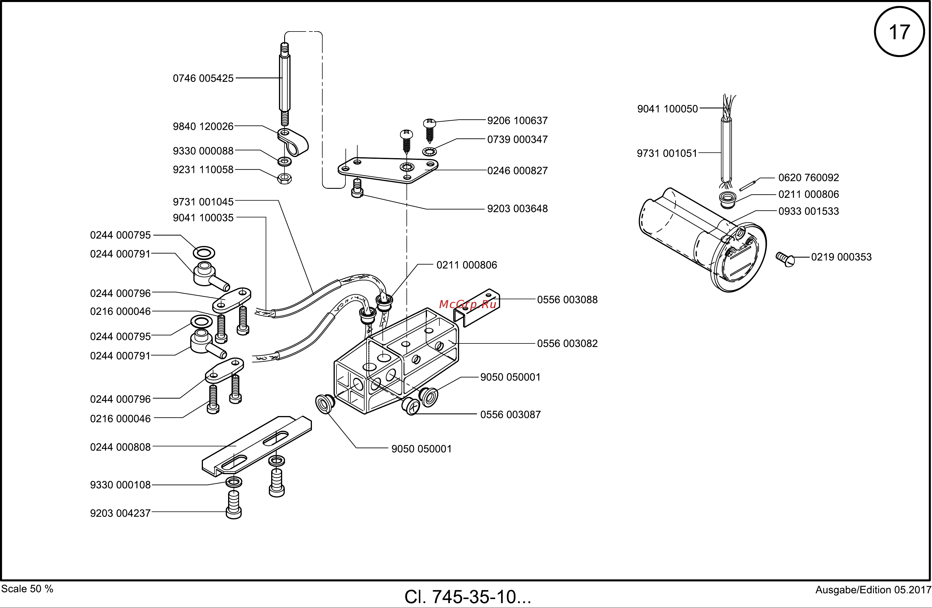 Durkopp Adler 745-35-10 S [22/204] Tafel 017