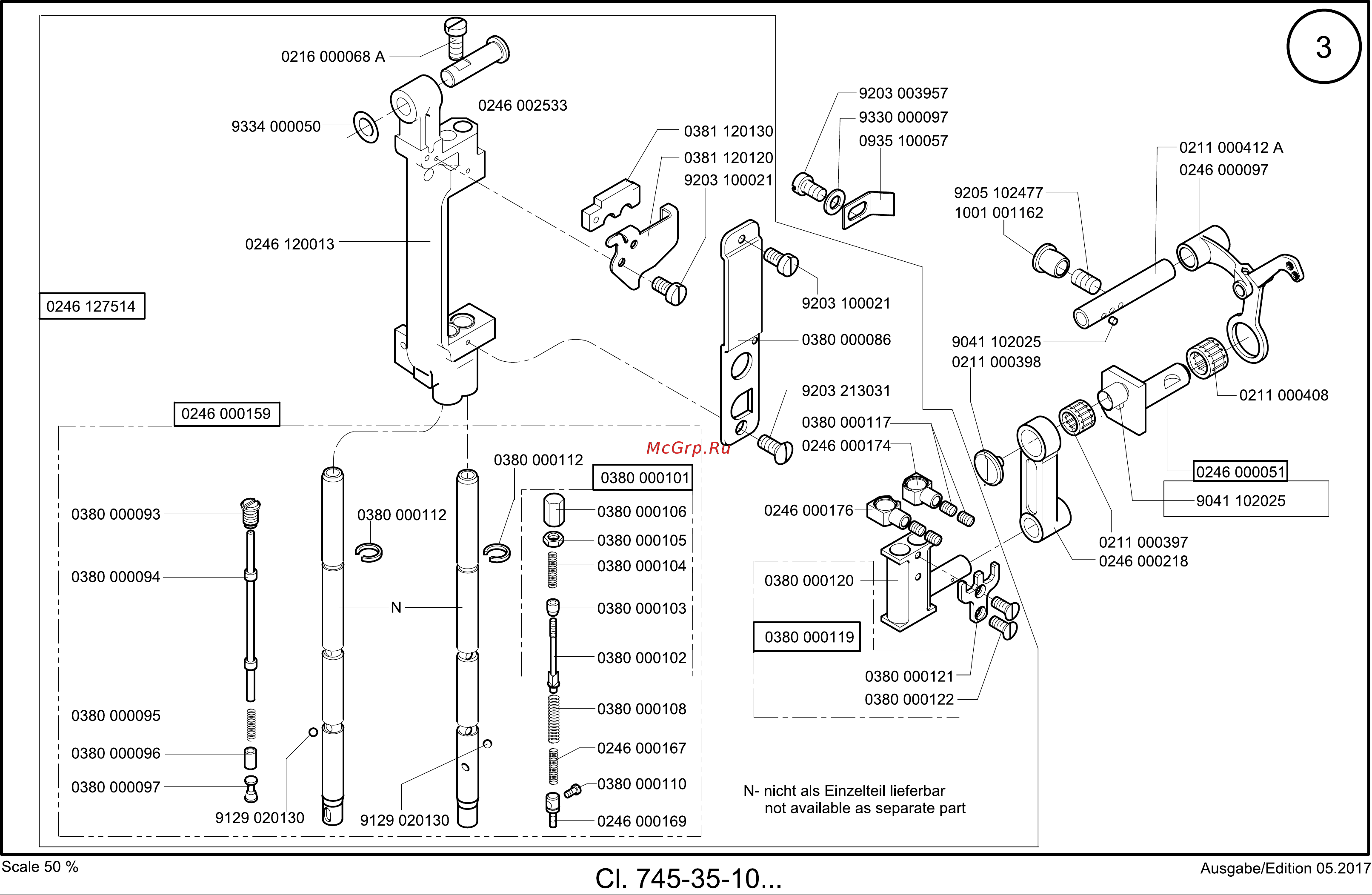 Durkopp Adler 745-35-10 S [8/204] Tafel 003