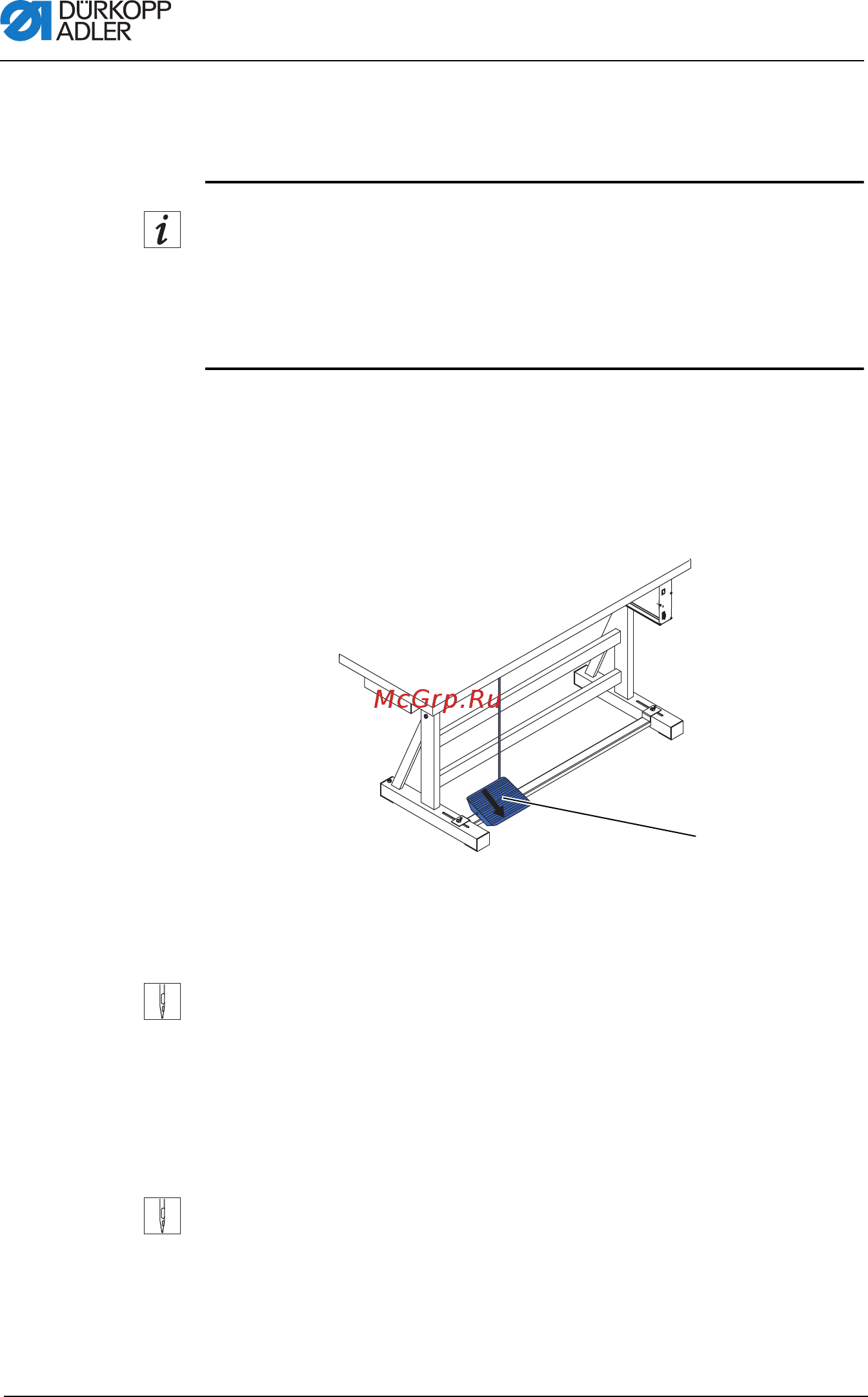 Durkopp Adler 867-290040-70 M [46/160] Подъем прижимных лапок
