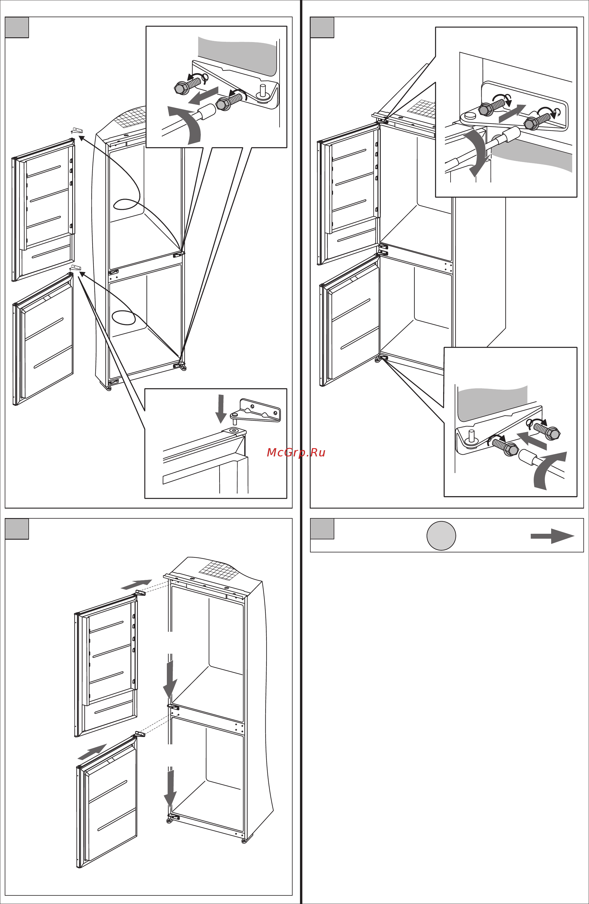 Gorenje RKI4181E1 Инструкция по установке онлайн [5/16] 411040