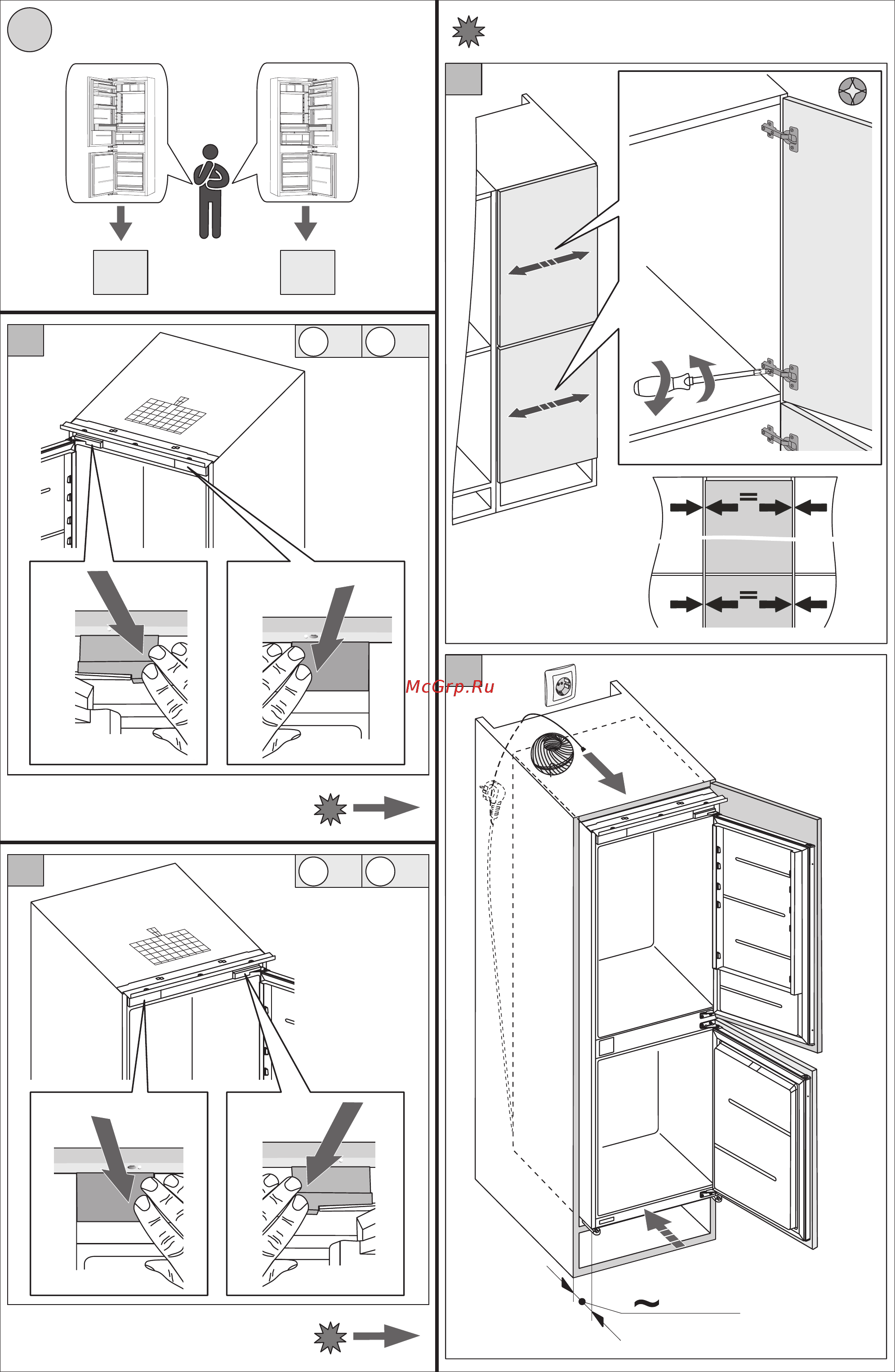 Gorenje RKI4181E1 Инструкция по установке онлайн [6/16] 411040