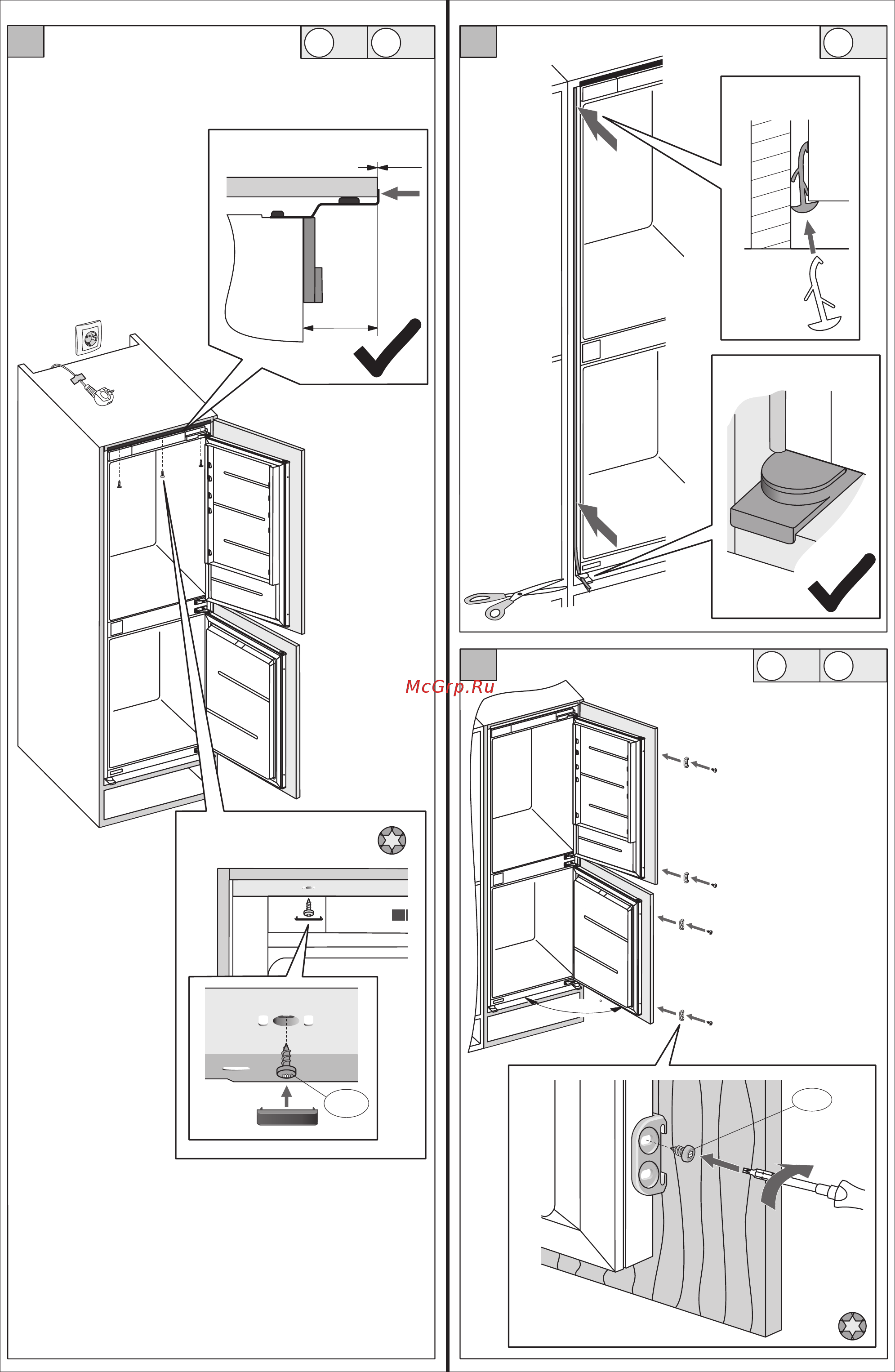 Gorenje RKI4181E1 Инструкция по установке онлайн [8/16] 411040