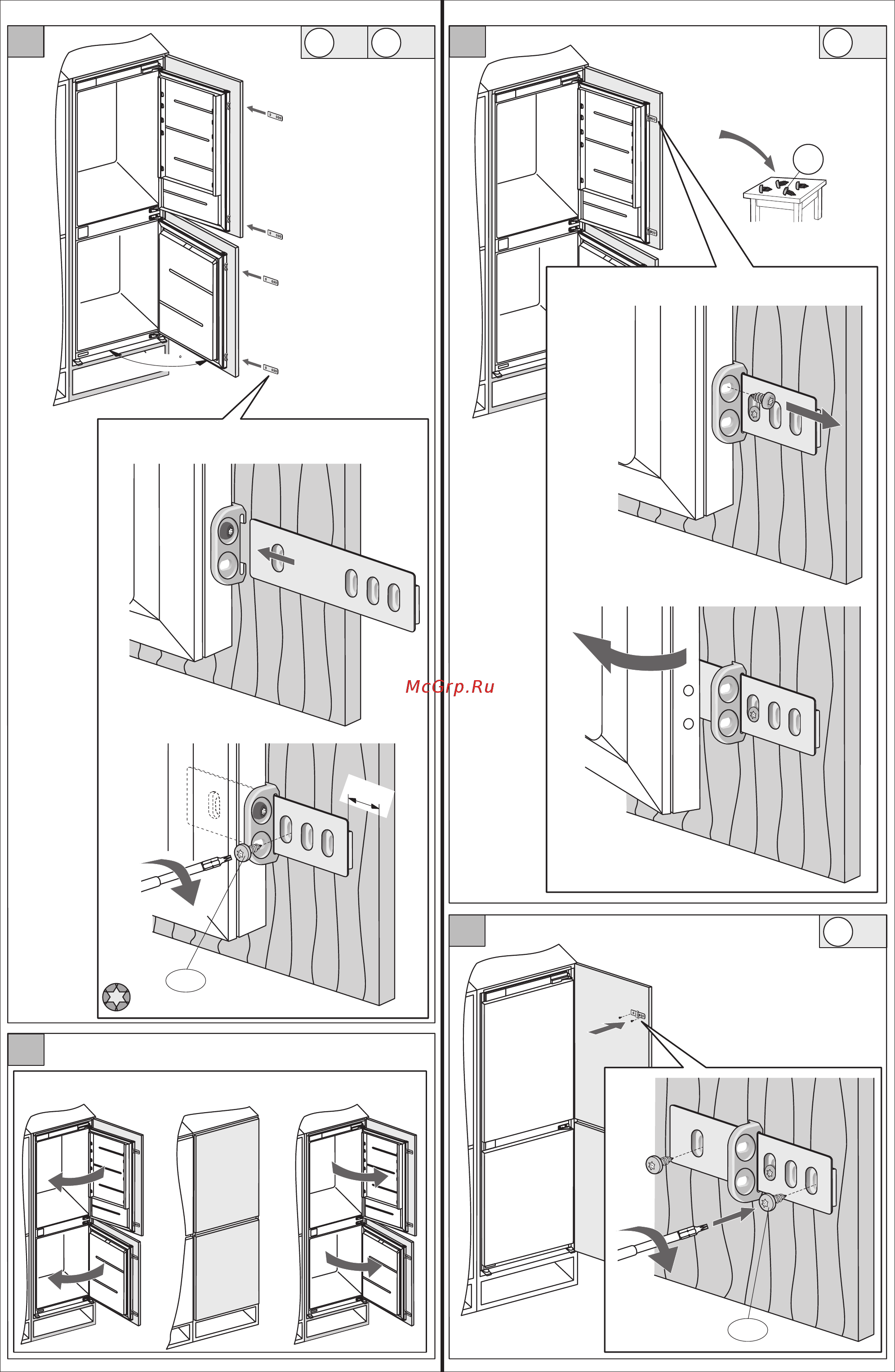 Gorenje RKI4181E1 Инструкция по установке онлайн [9/16] 411040