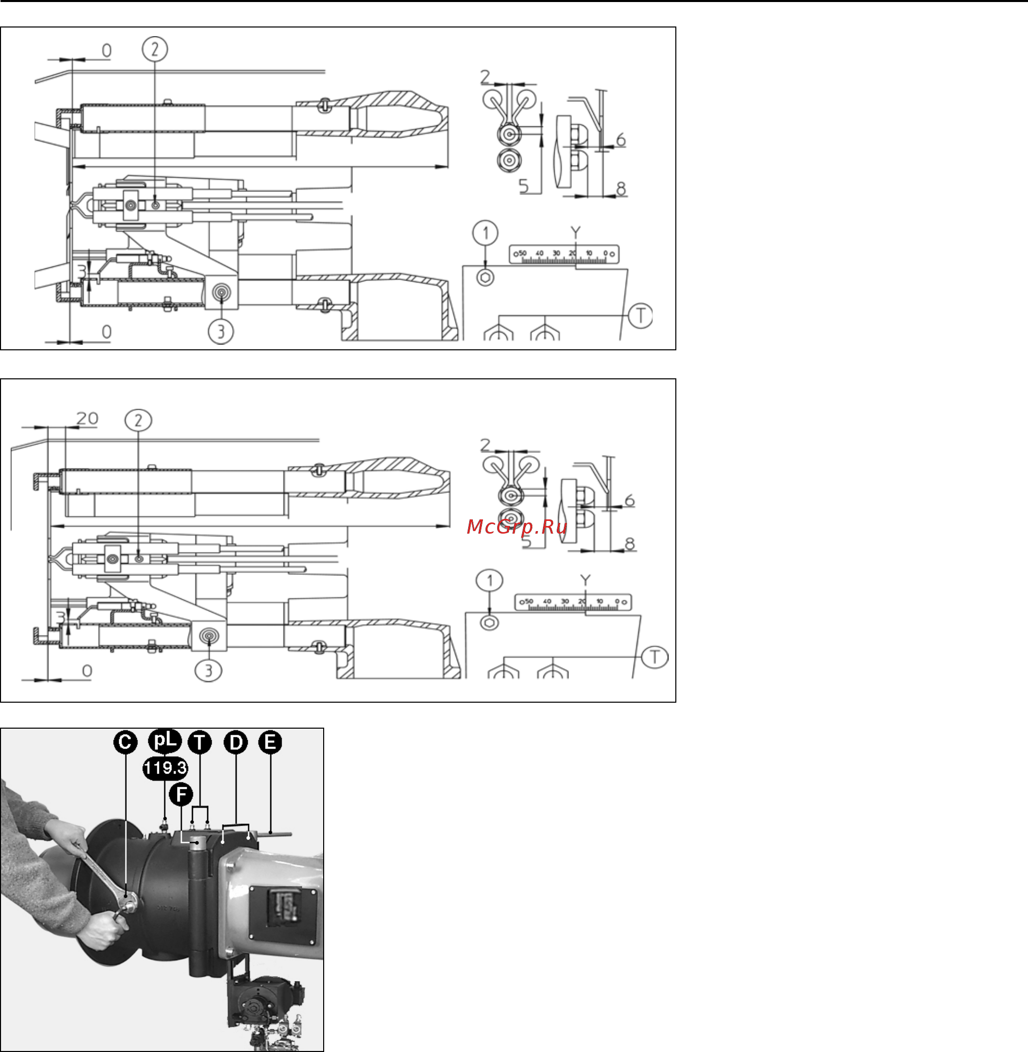 ELCO ES08.2800 GL-VTZ3 [20/56] Контроль и настройки смесительное устройство и вторичный воздух