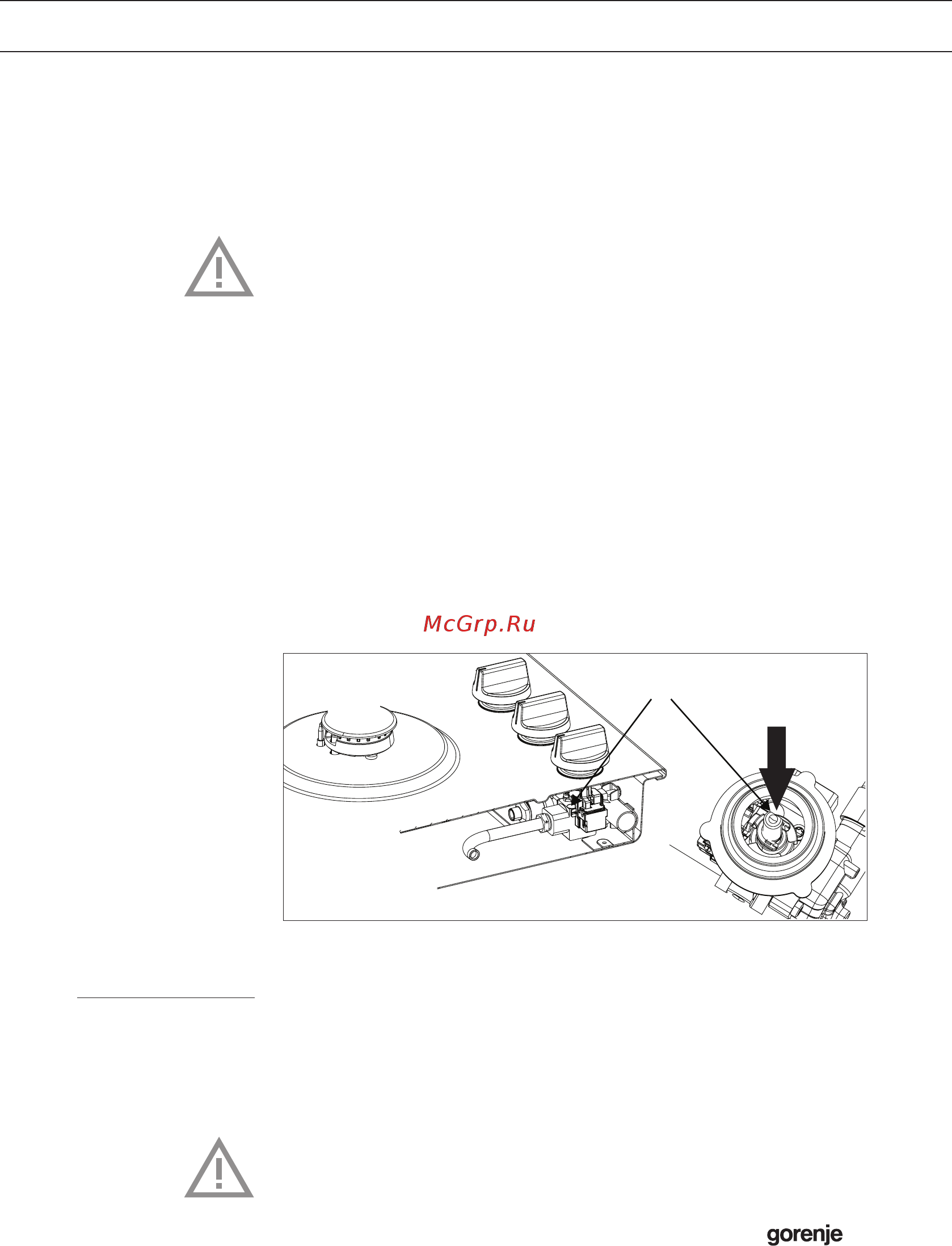 Gorenje GCW641SYW [23/28] Руководство по переоборудованию