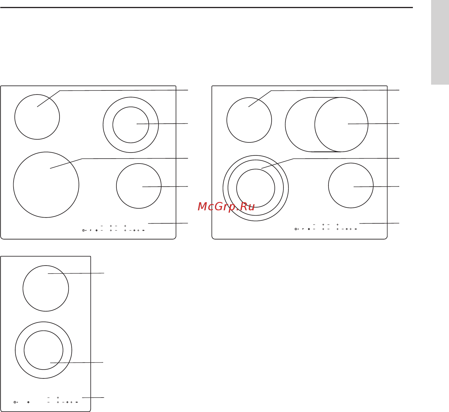 Gorenje GHT647X [7/40] Стеклокерамическая встраиваемая варочная панель