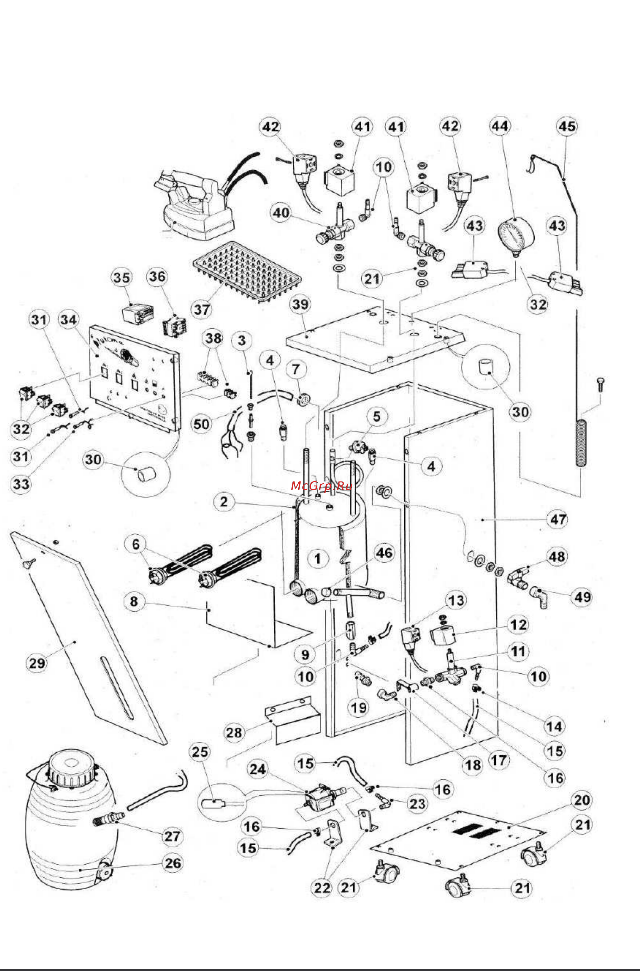 Lelit PGAUTO5N Руководство по эксплуатации онлайн [6/10] 411585