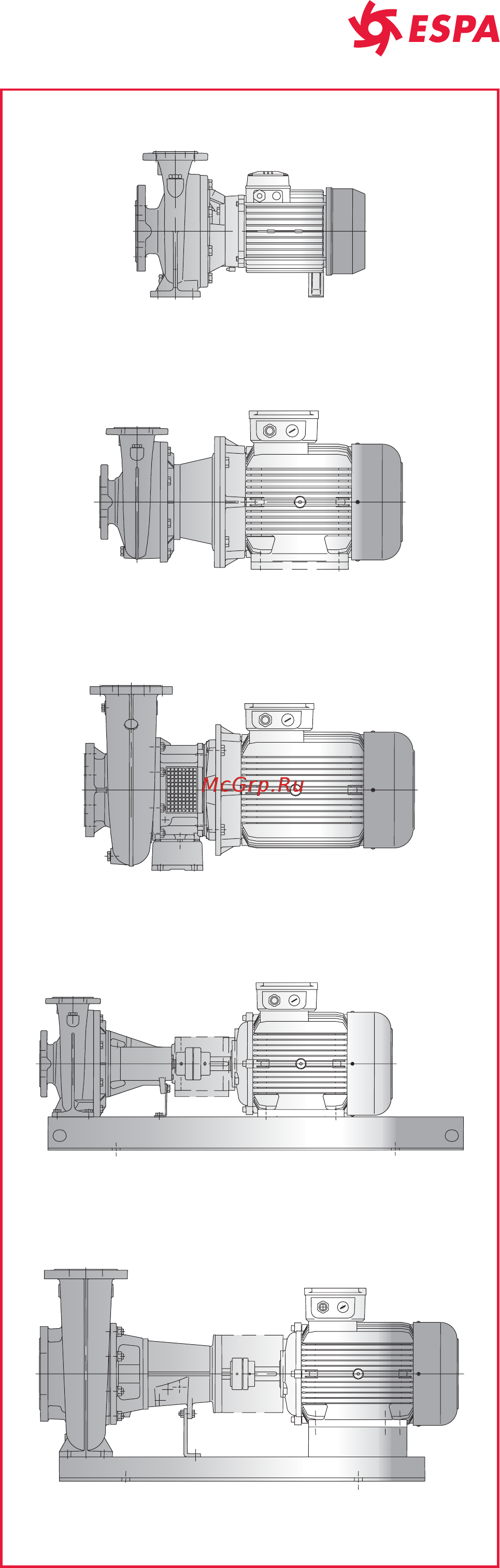 Espa FNF4 50 250/30 [6/120] Конструкция