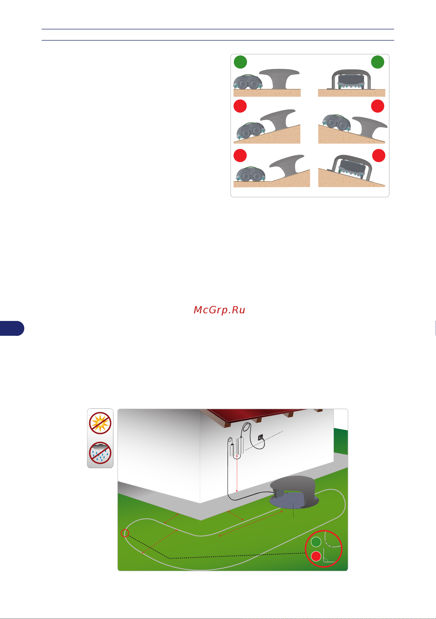 Stiga AUTOCLIP 140 4WD [370/708] Installation av laddningsstation