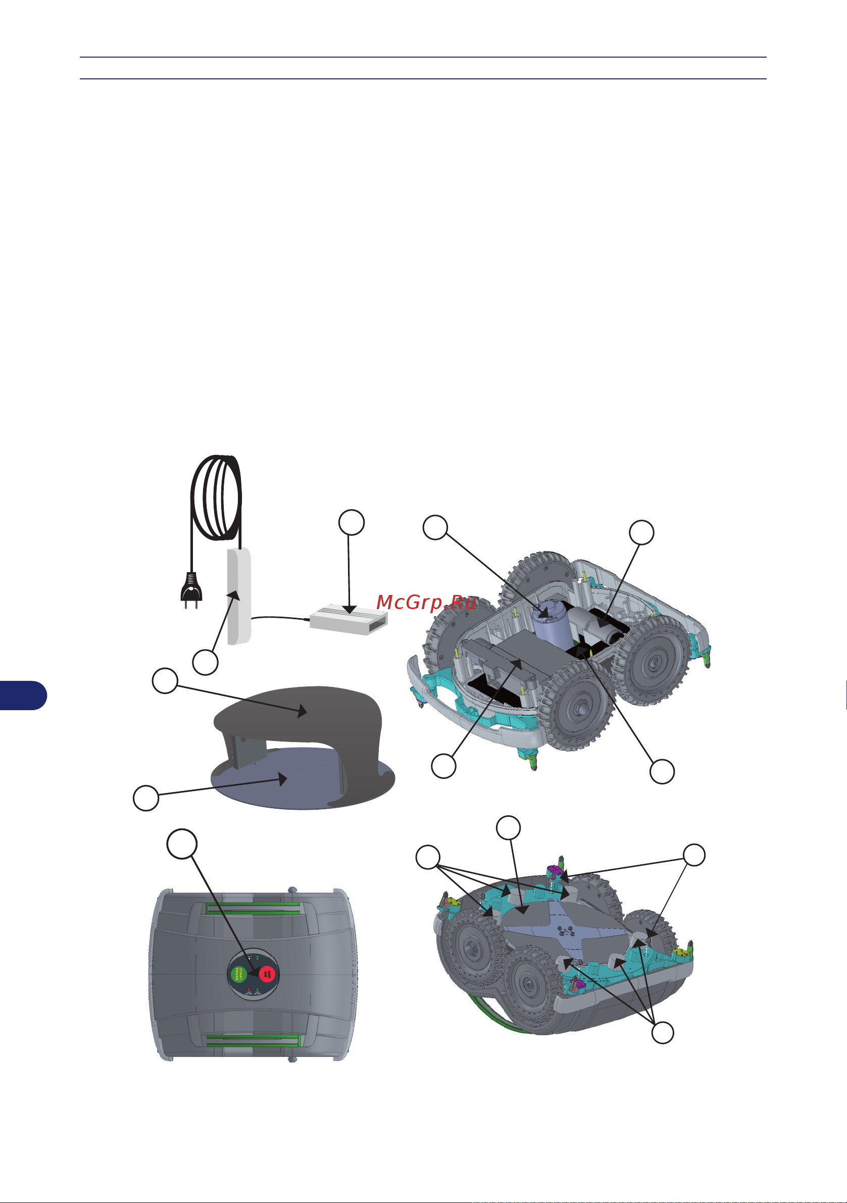 Stiga AUTOCLIP 140 4WD [406/708] Principais componentes