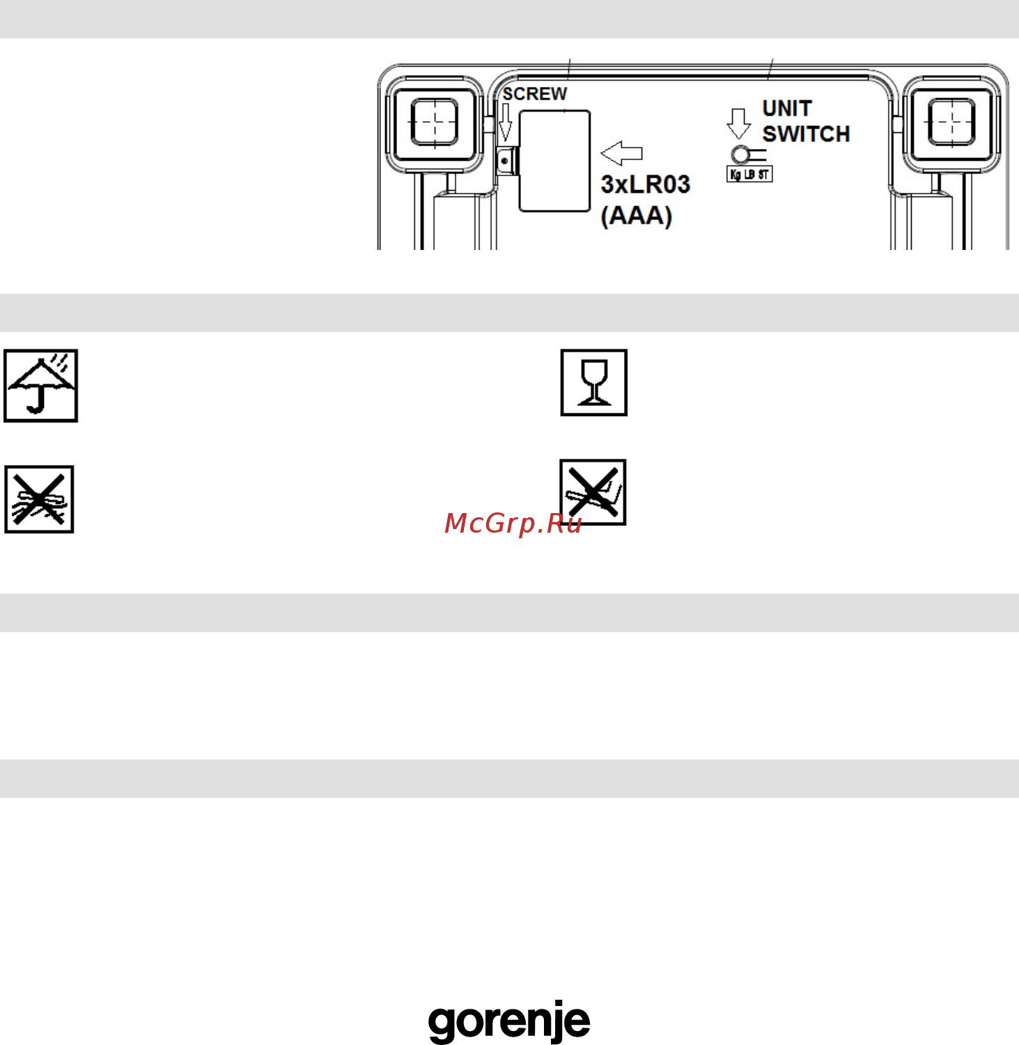 Gorenje OT180KARIM LED [28/44] Gwarancja i serwis naprawczy