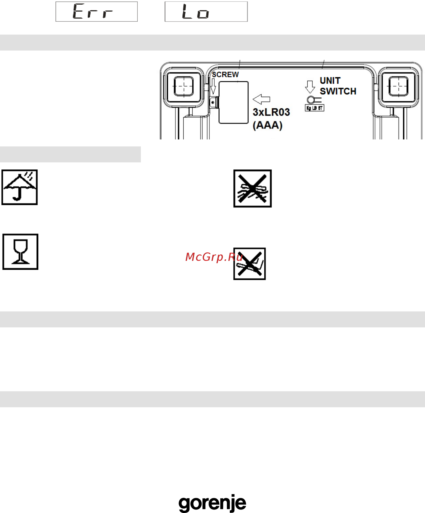 Gorenje OT180KARIM LED [7/44] Garancija i servis