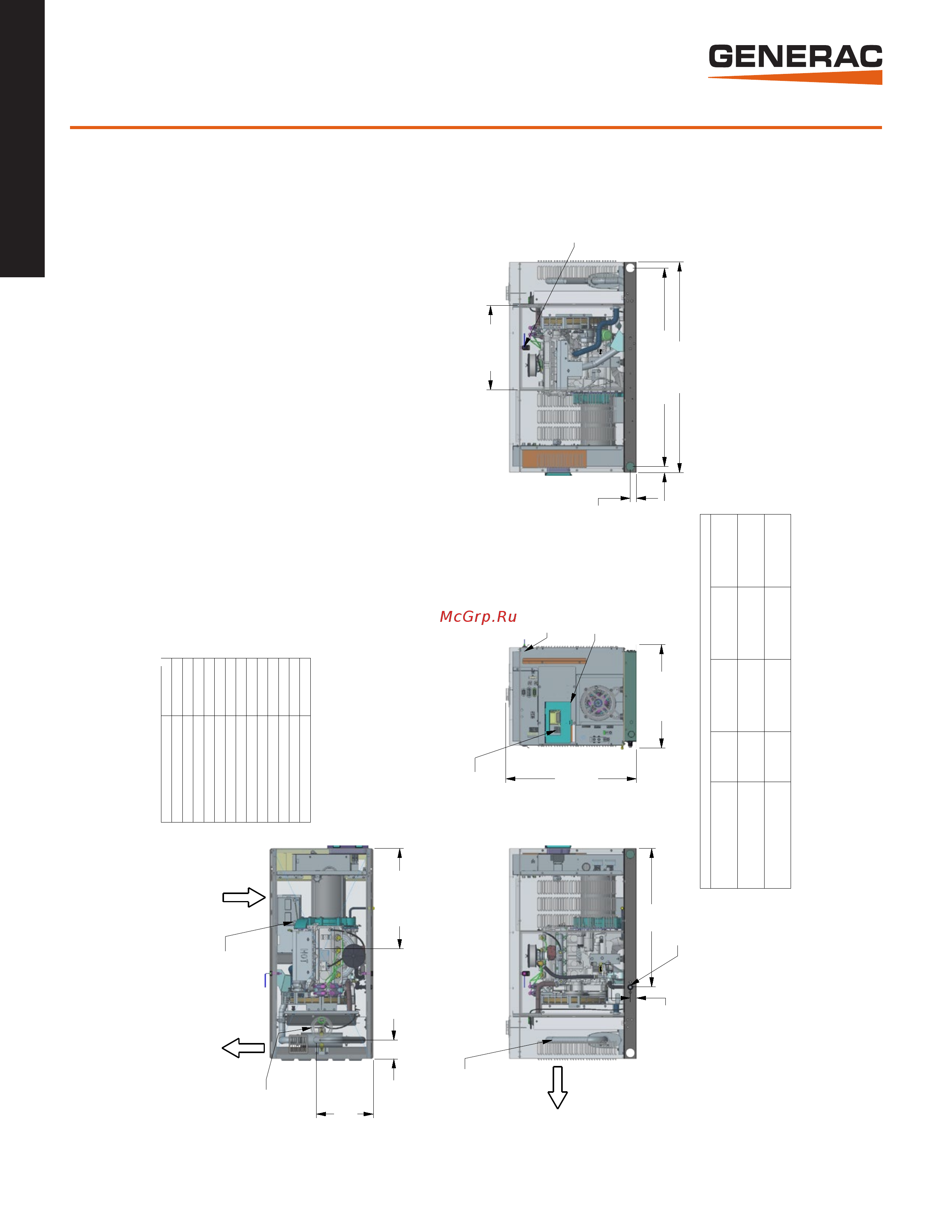 Generac RG 027 3P [6/7] Чертеж 0k8624 a 1 из 2