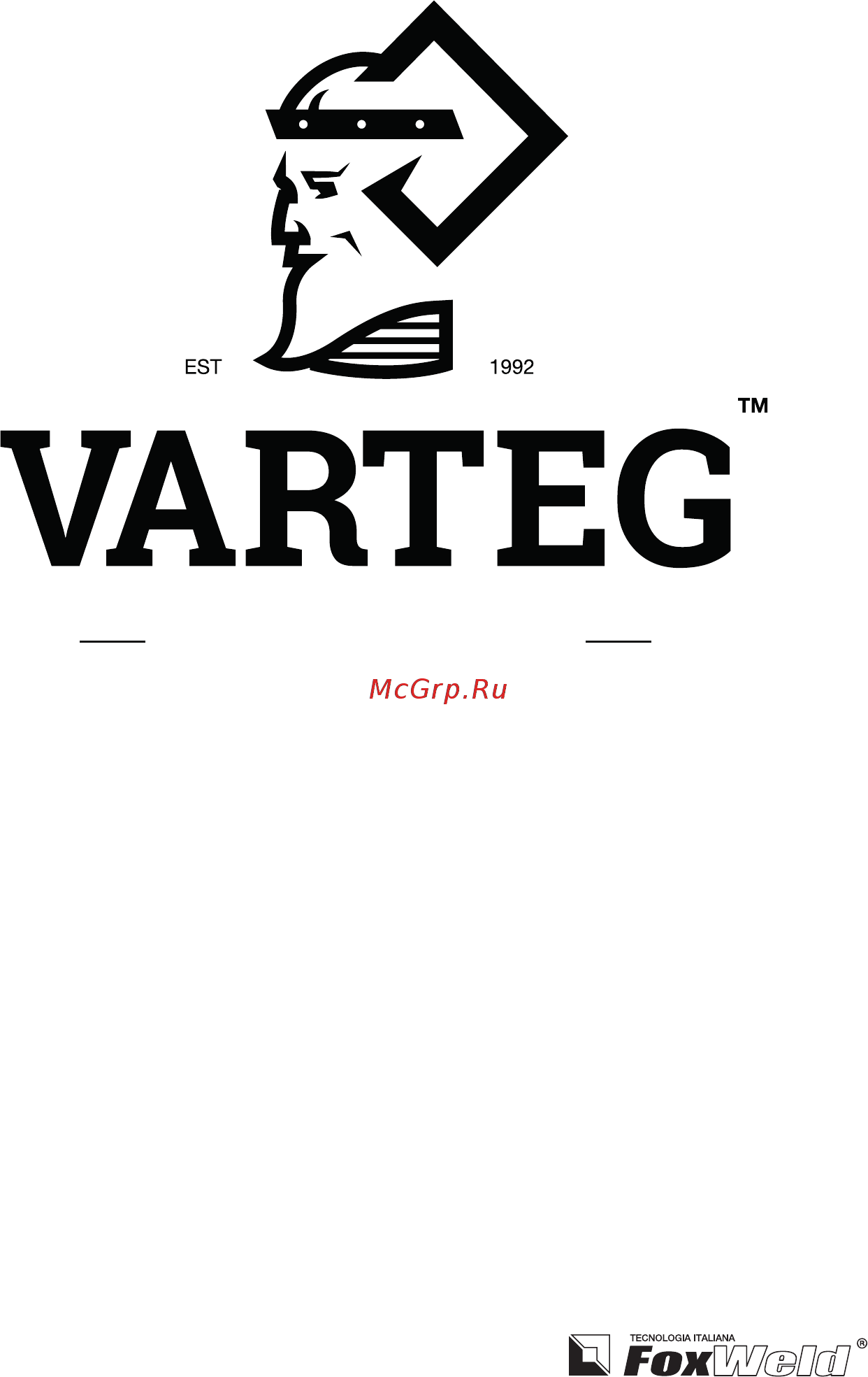 Foxweld VARTEG T 56 Инструкция по эксплуатации онлайн