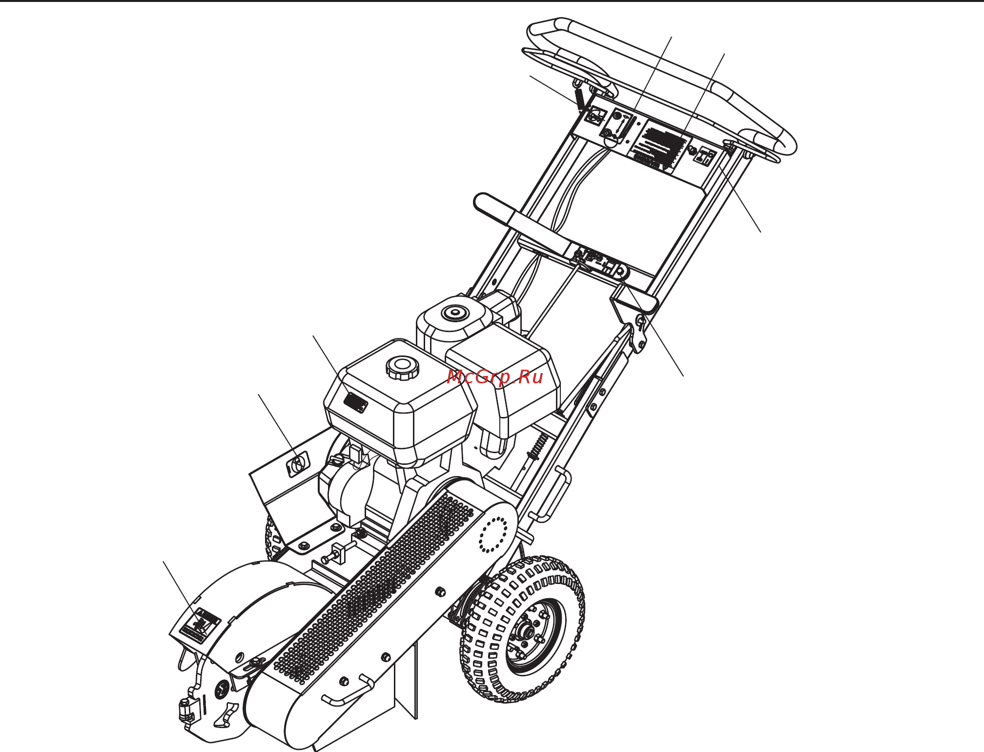 Husqvarna SG 13 [6/48] Предупредительные знаки и надписи