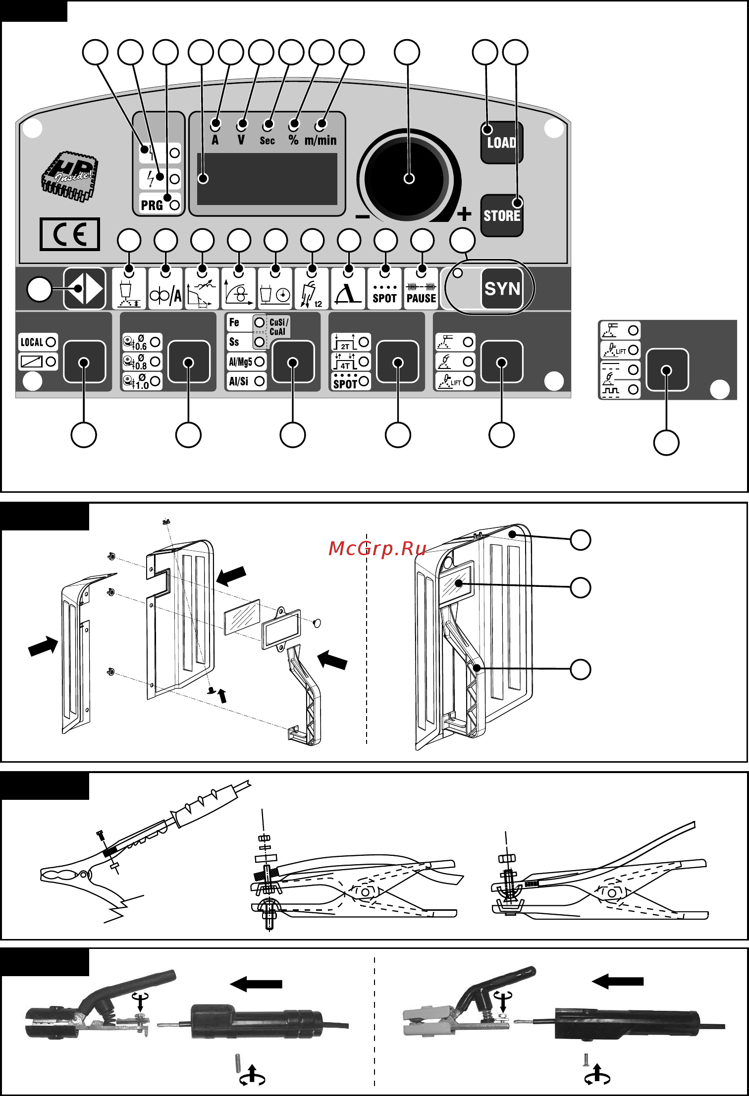 Telwin TECHNOMIG 200 Инструкция по эксплуатации онлайн [78/84] 413798