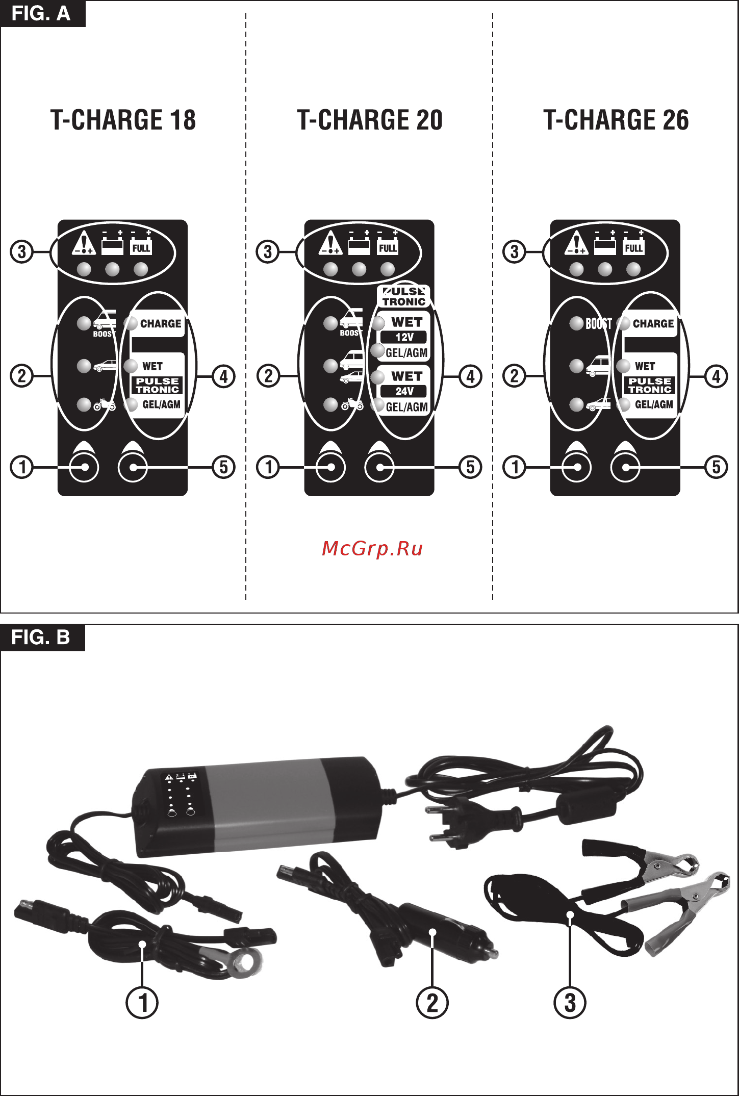Telwin T-CHARGE 26 BOOST Инструкция по эксплуатации онлайн [46/48] 413814