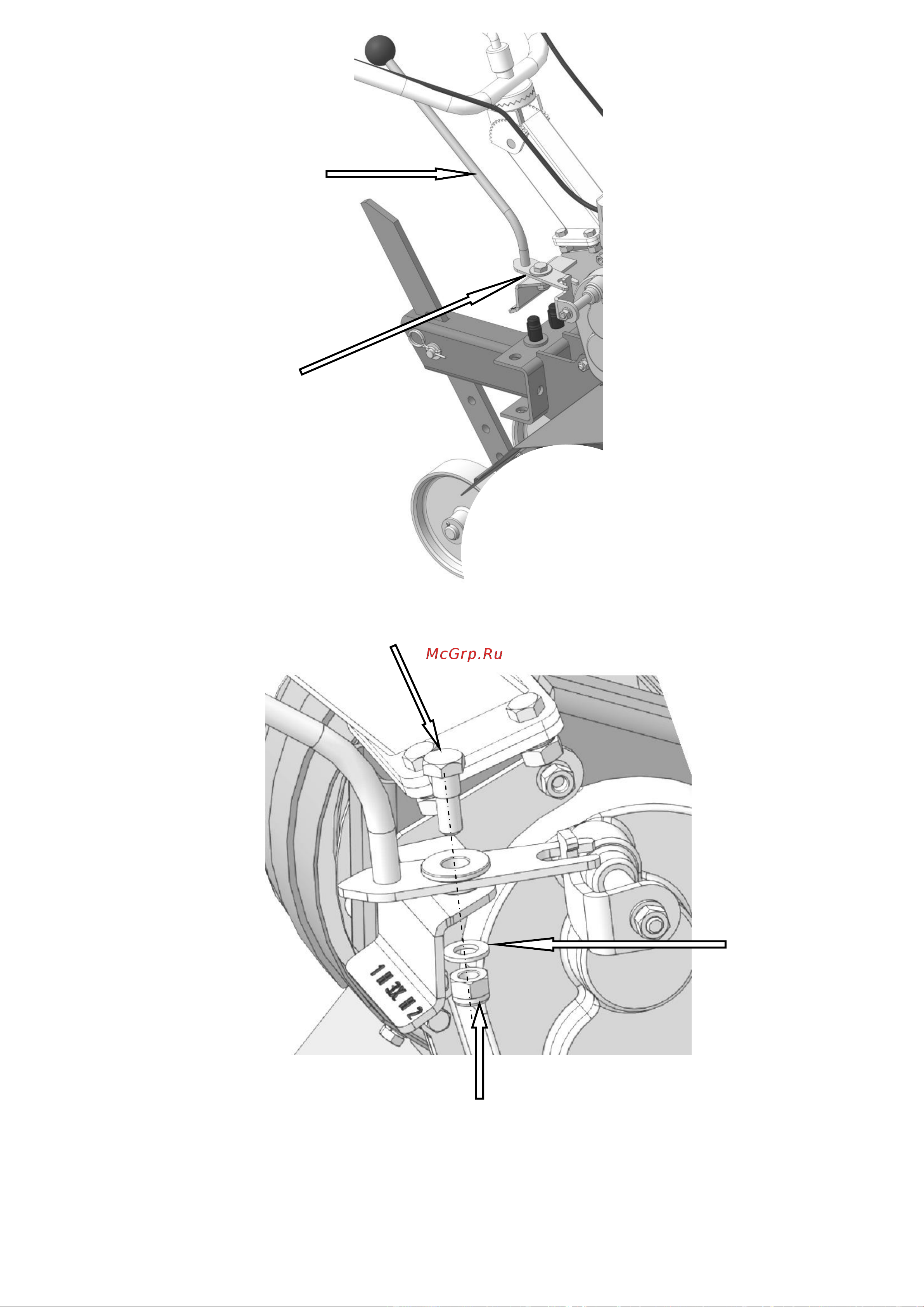 Мобил К МКМ-2 КОМФОРТ MBK0018402 [17/32] Рис схема сборки мотоблока с ручкой включения скоростей