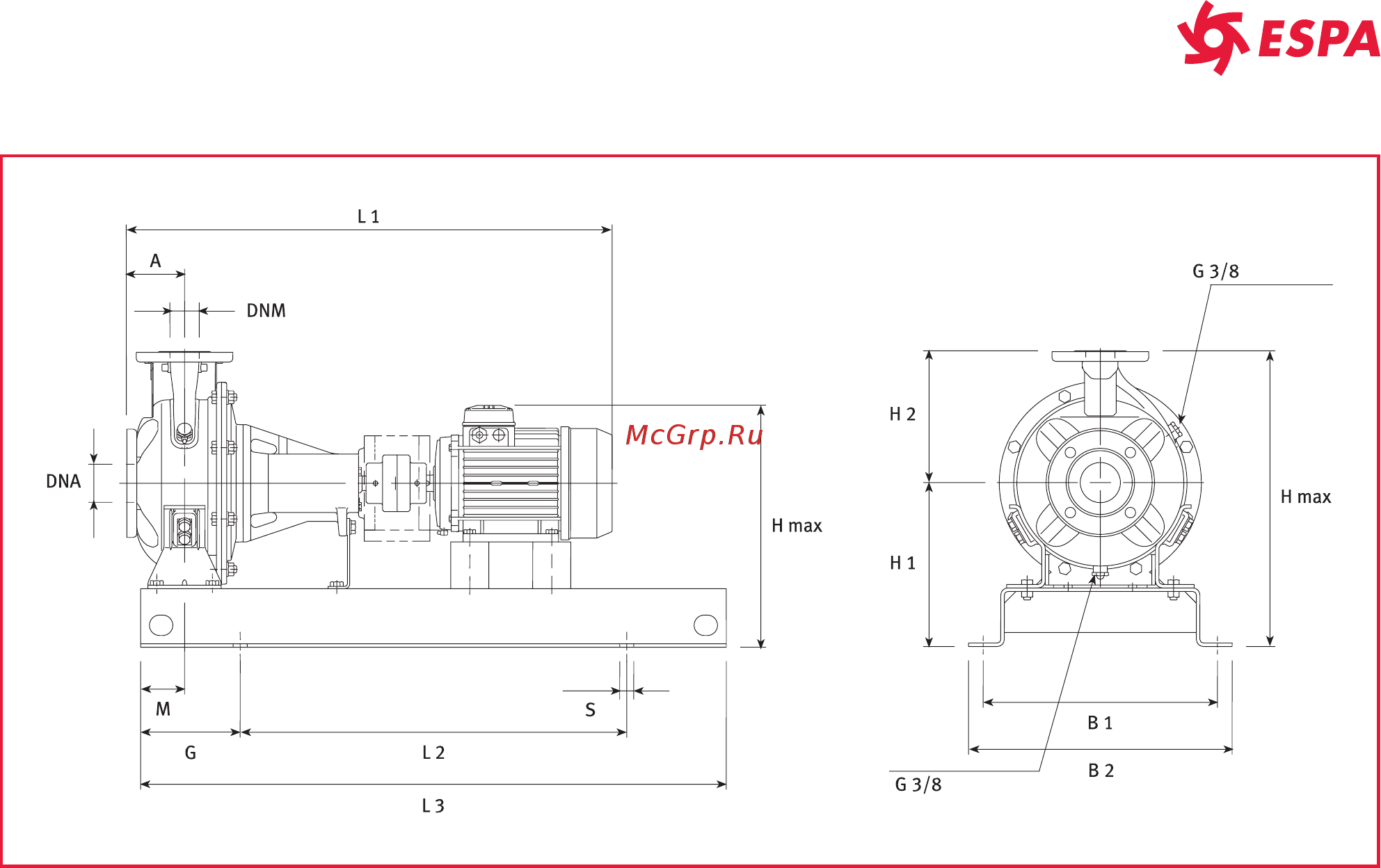 Espa XNS 50 160/55 Технические данные онлайн [86/92] 415006