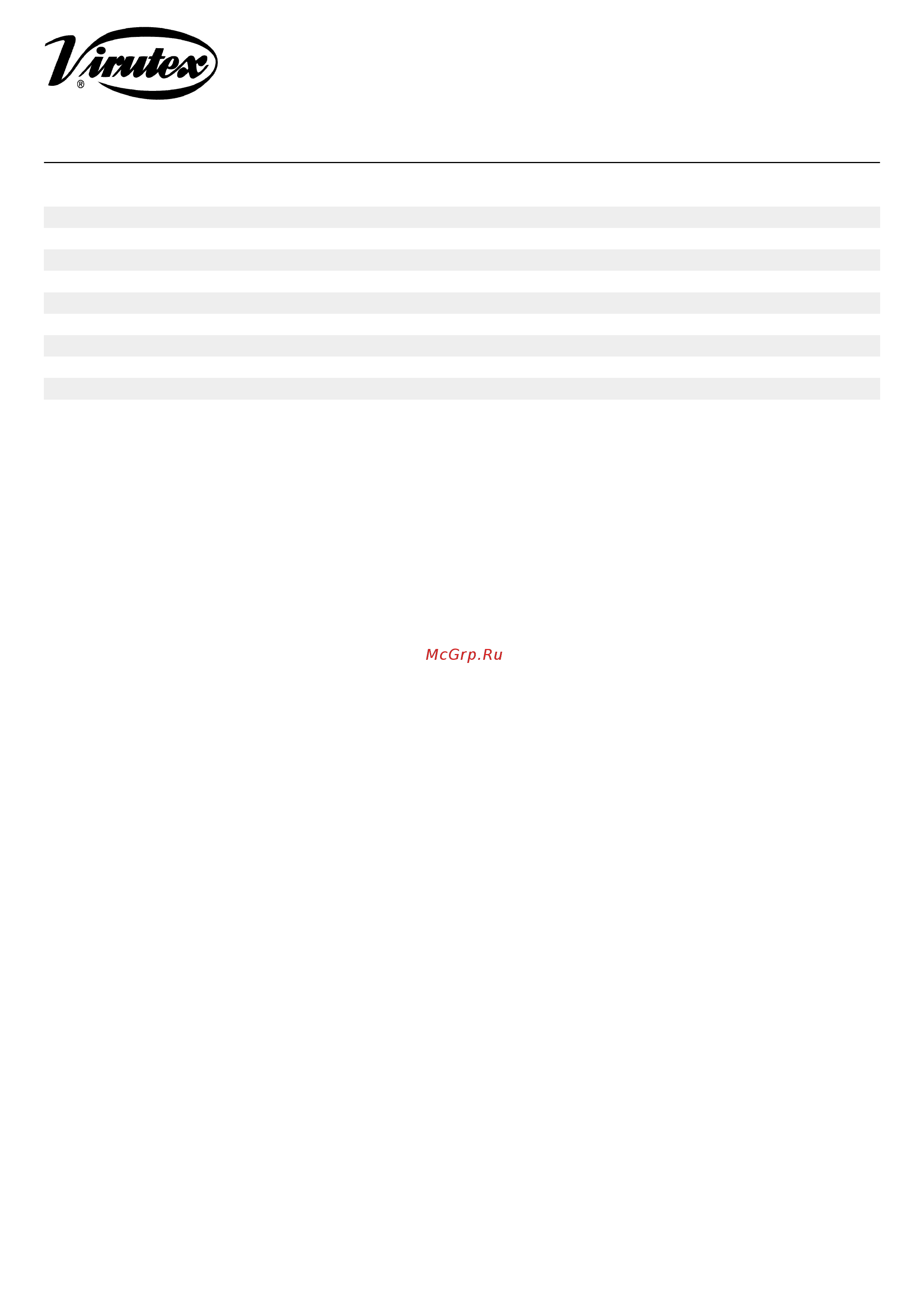 Virutex MC3 Схема запчастей MC3 онлайн [3/3] 415700