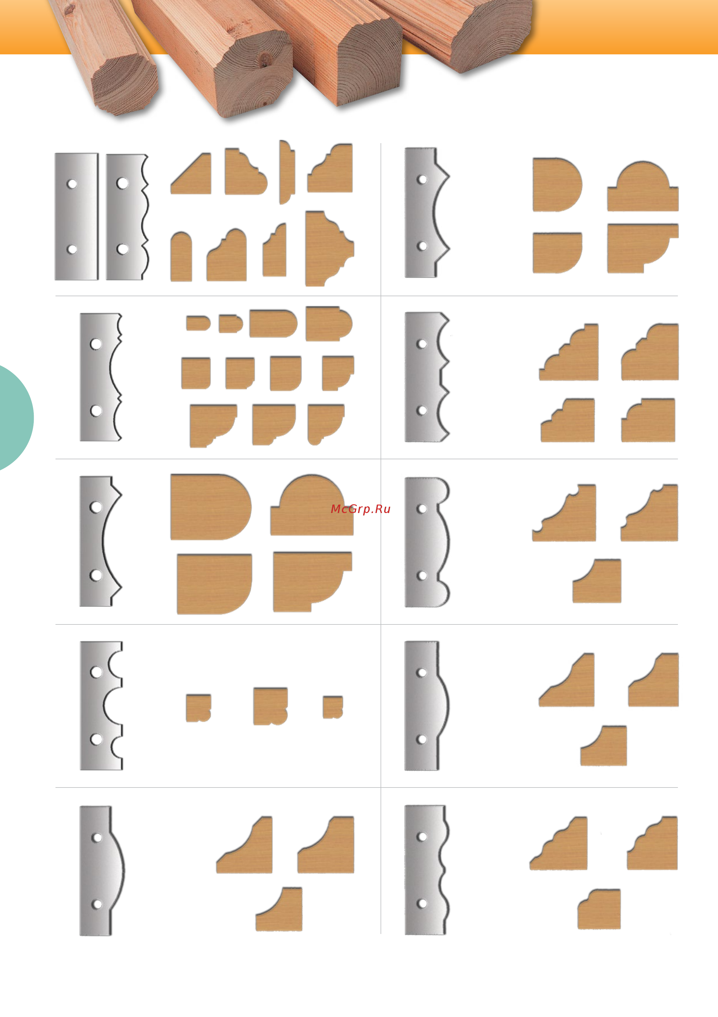 Virutex EB135 [10/116] Types of profiles fr98h