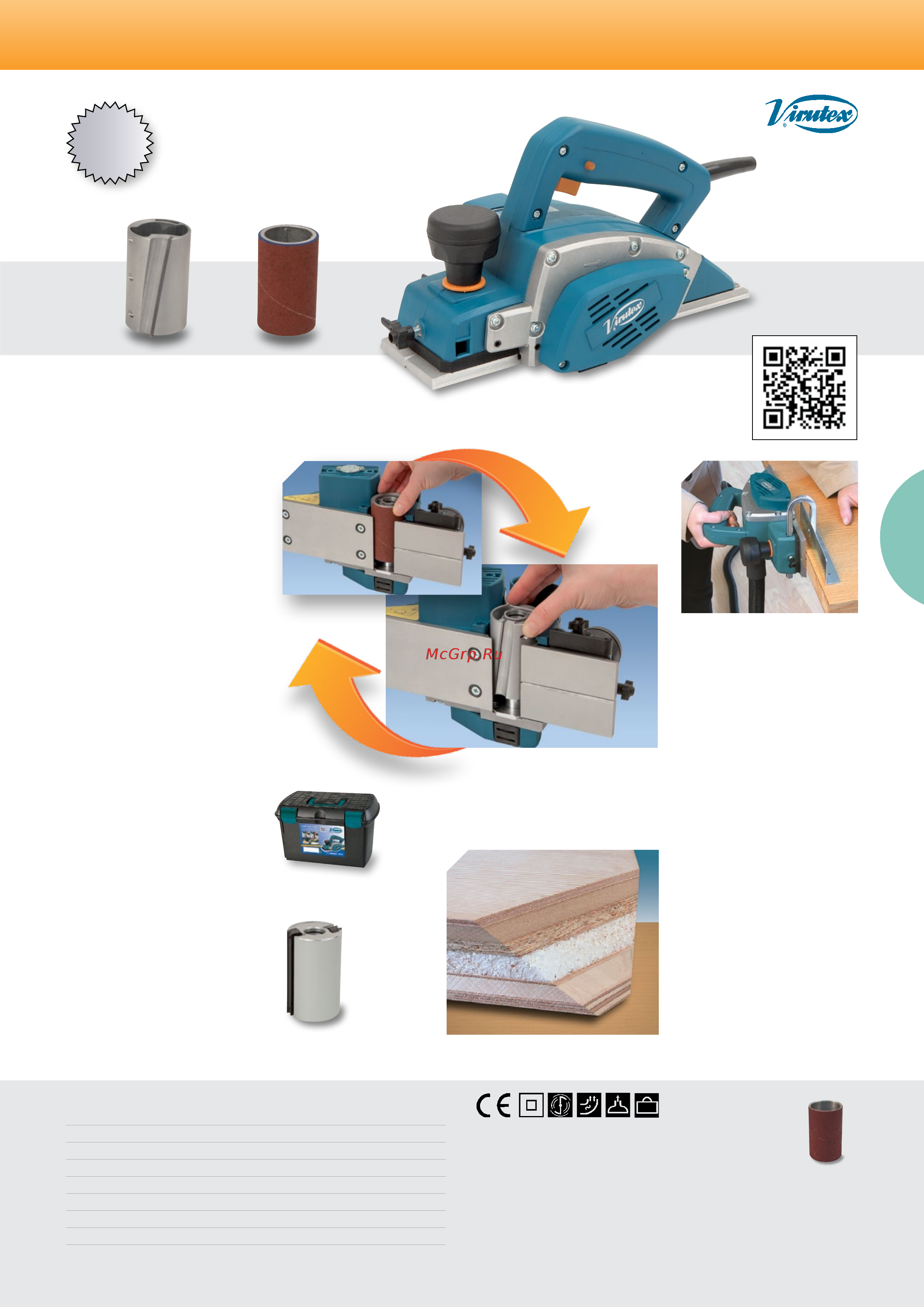 Virutex EB135 [13/116] Planers